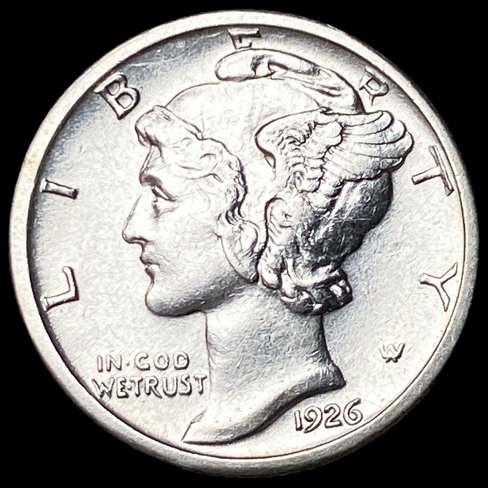 1926-D Silver Mercury Dime UNCIRCULATED: 1926-D Silver Mercury Dime UNCIRCULATED