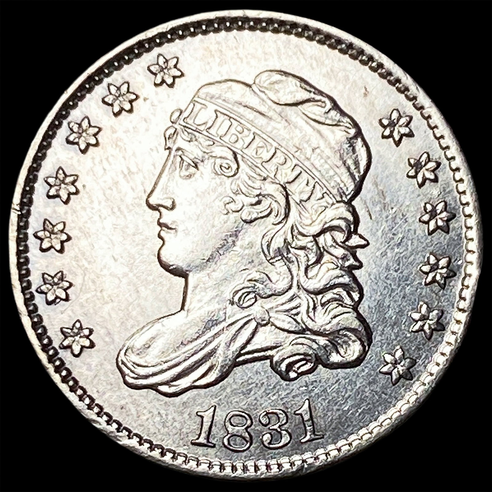 1831 Capped Bust Half Dime UNCIRCULATED (1 of 2)