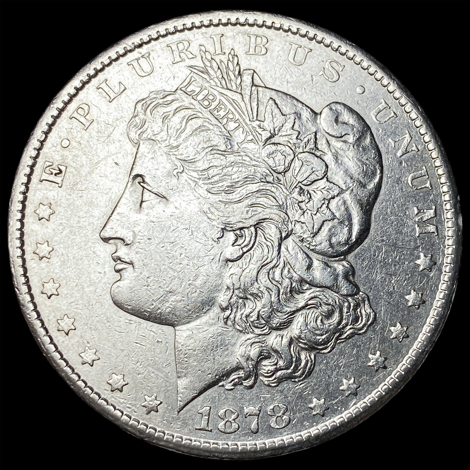 1878-CC Silver Morgan Dollar CLOSELY UNCIRCULATED (1 of 2)