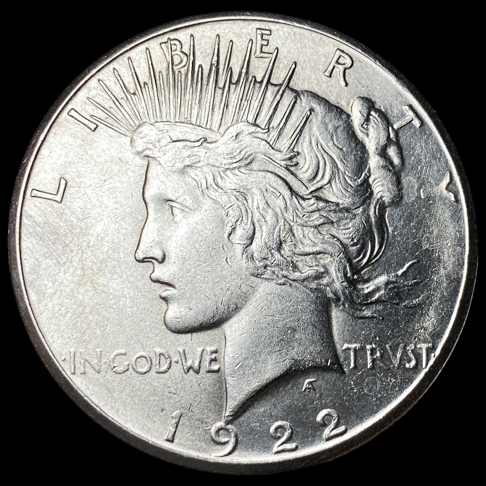 1922-S Silver Peace Dollar UNCIRCULATED (1 of 2)