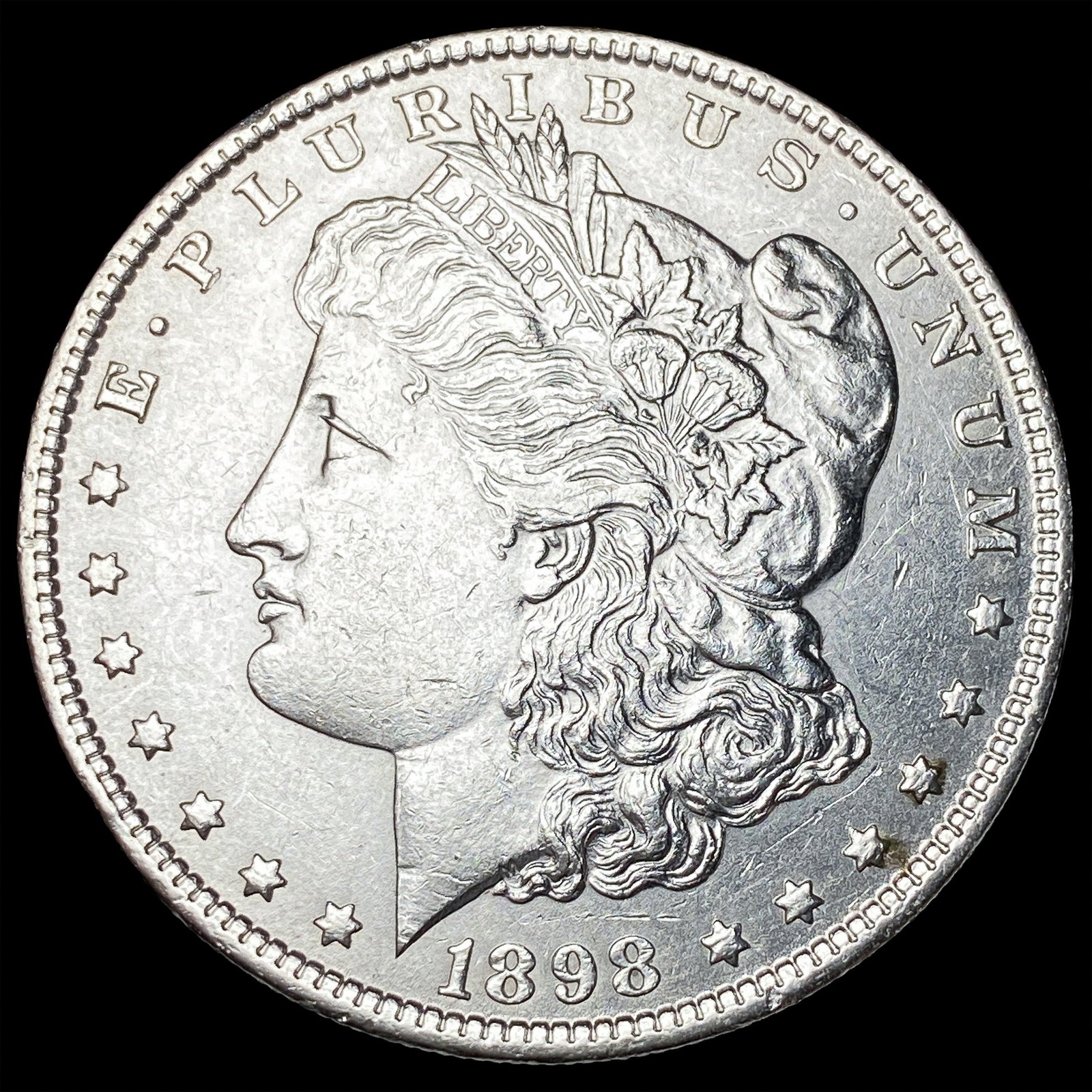1898 Silver Morgan Dollar UNCIRCULATED: 1898 Silver Morgan Dollar UNCIRCULATED