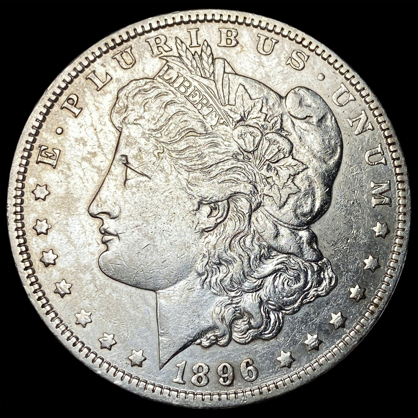 1896-O Silver Morgan Dollar CLOSELY UNCIRCULATED: 1896-O Silver Morgan Dollar CLOSELY UNCIRCULATED