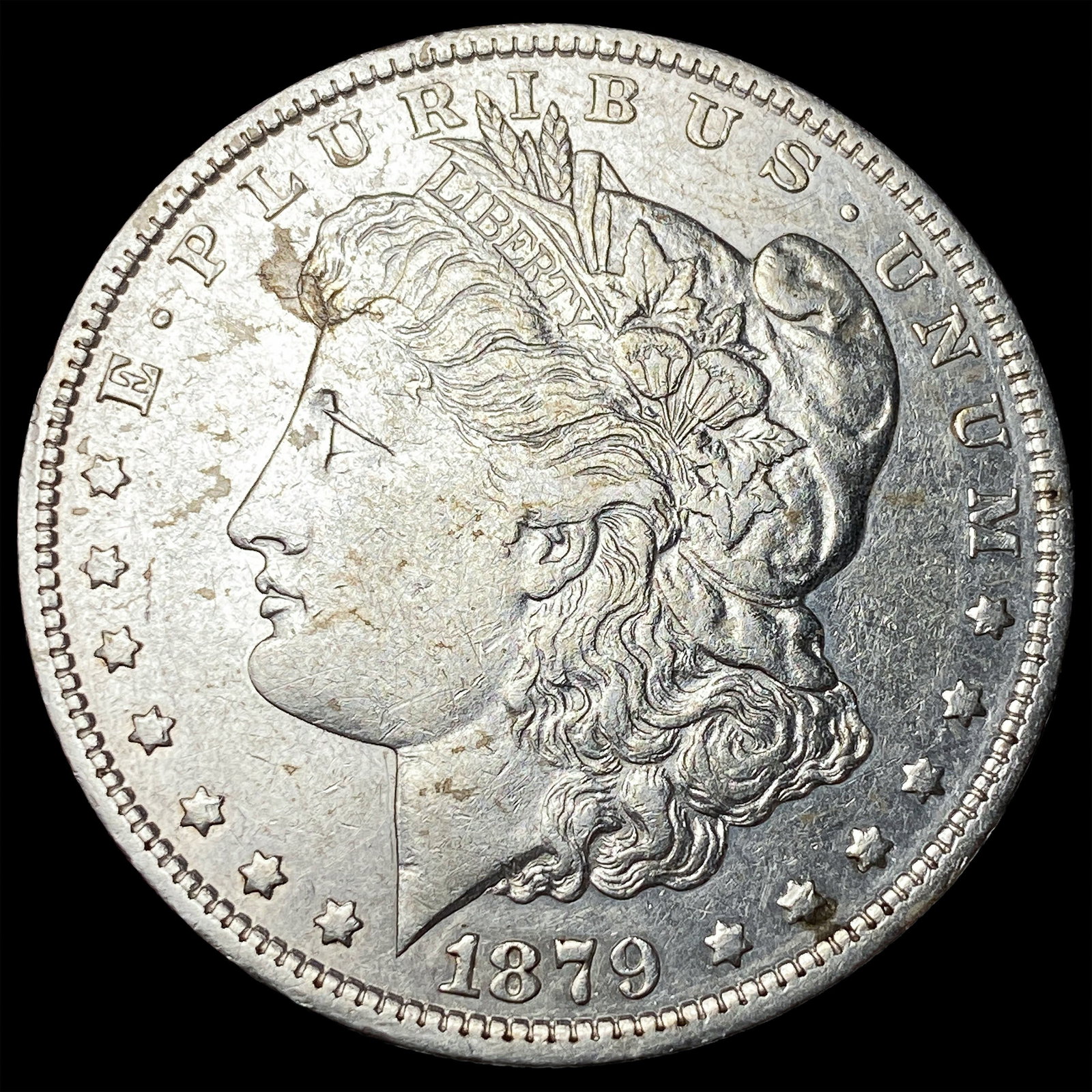 1879-O Silver Morgan Dollar NEARLY UNCIRCULATED: 1879-O Silver Morgan Dollar NEARLY UNCIRCULATED