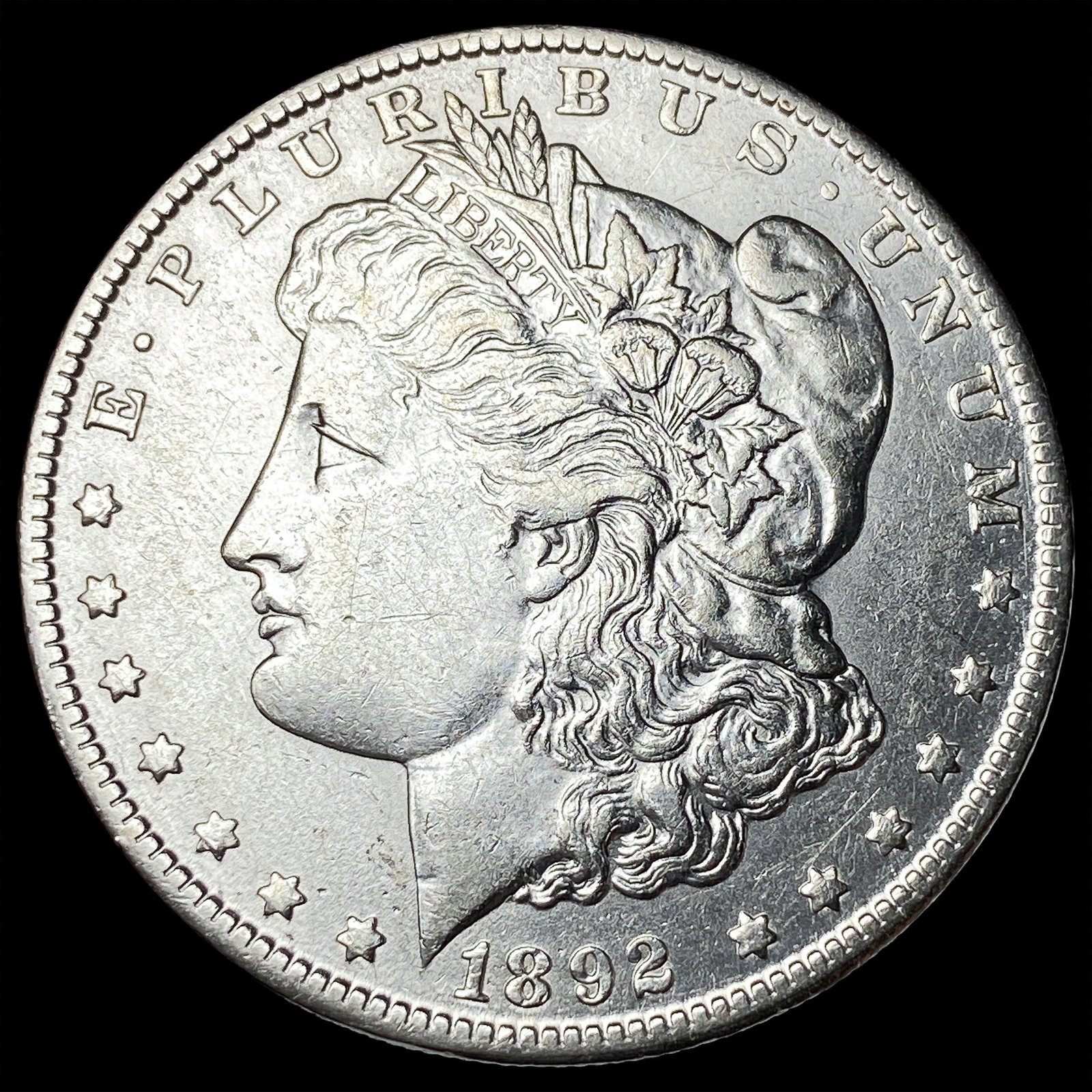 1892-O Silver Morgan Dollar CLOSELY UNCIRCULATED: 1892-O Silver Morgan Dollar CLOSELY UNCIRCULATED