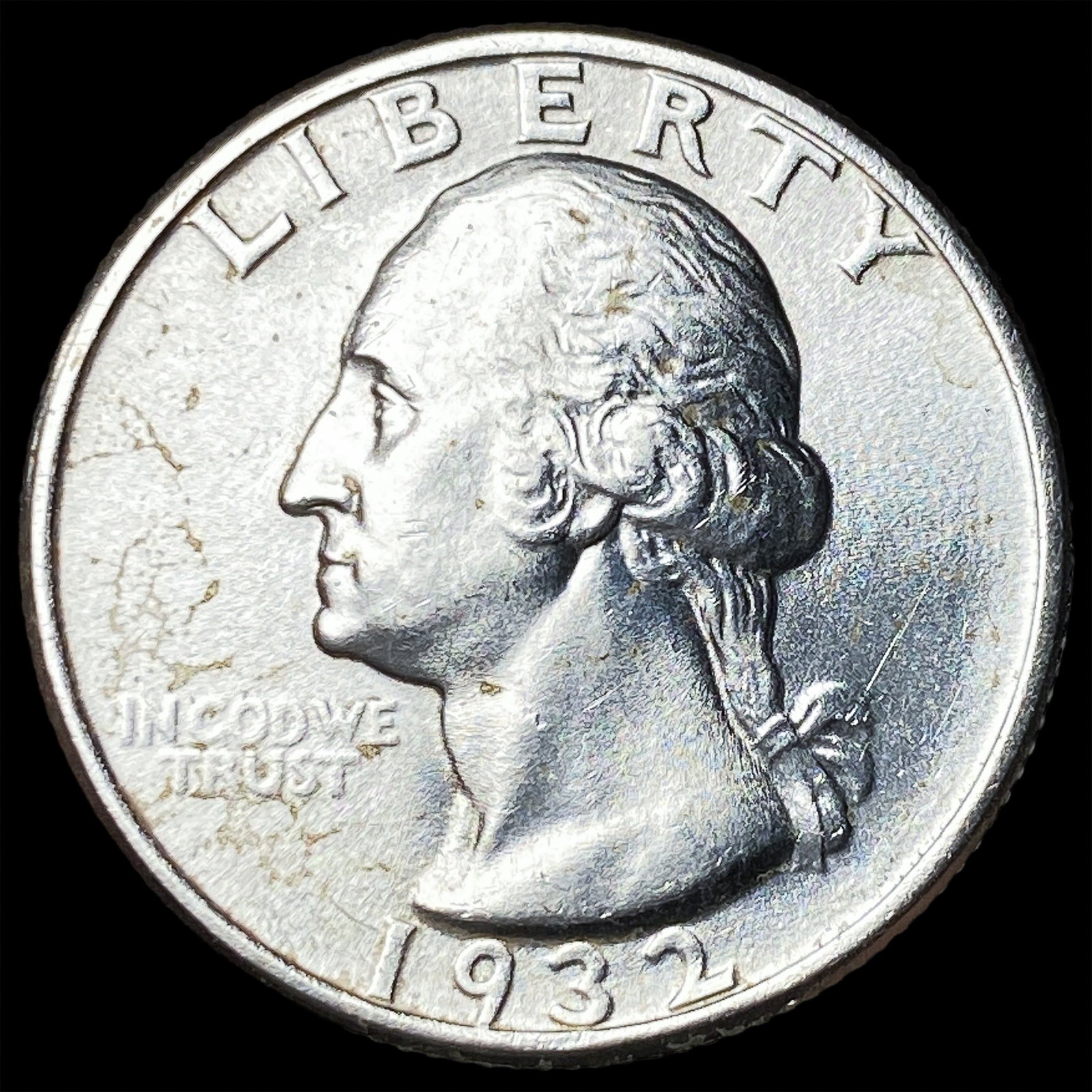 1932 Silver Quarter Dollar UNCIRCULATED (1 of 2)