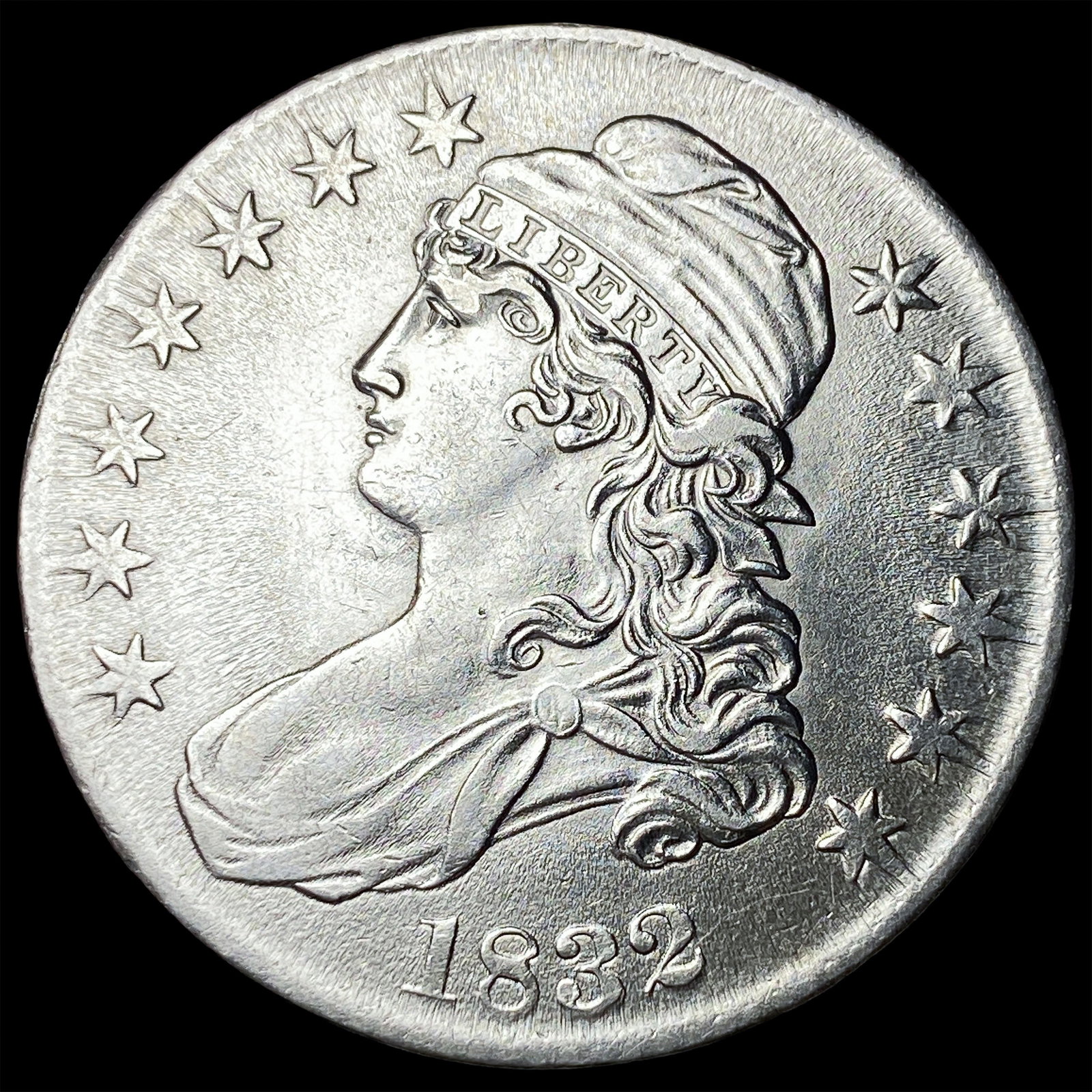 1832 Capped Bust Half Dollar UNCIRCULATED (1 of 2)