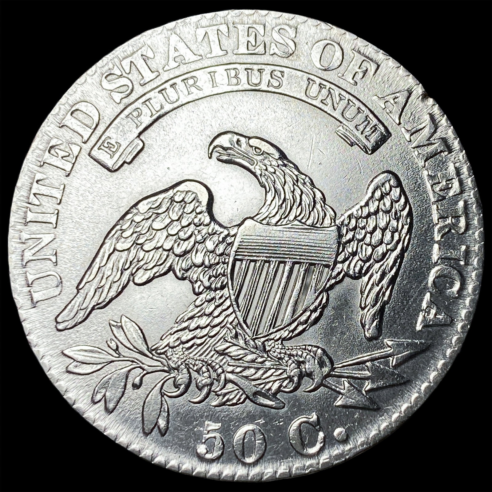 1832 Capped Bust Half Dollar UNCIRCULATED - 2