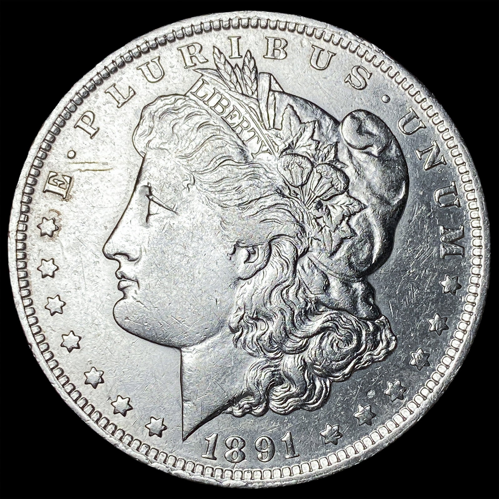 1891-O Silver Morgan Dollar CLOSELY UNCIRCULATED: 1891-O Silver Morgan Dollar CLOSELY UNCIRCULATED