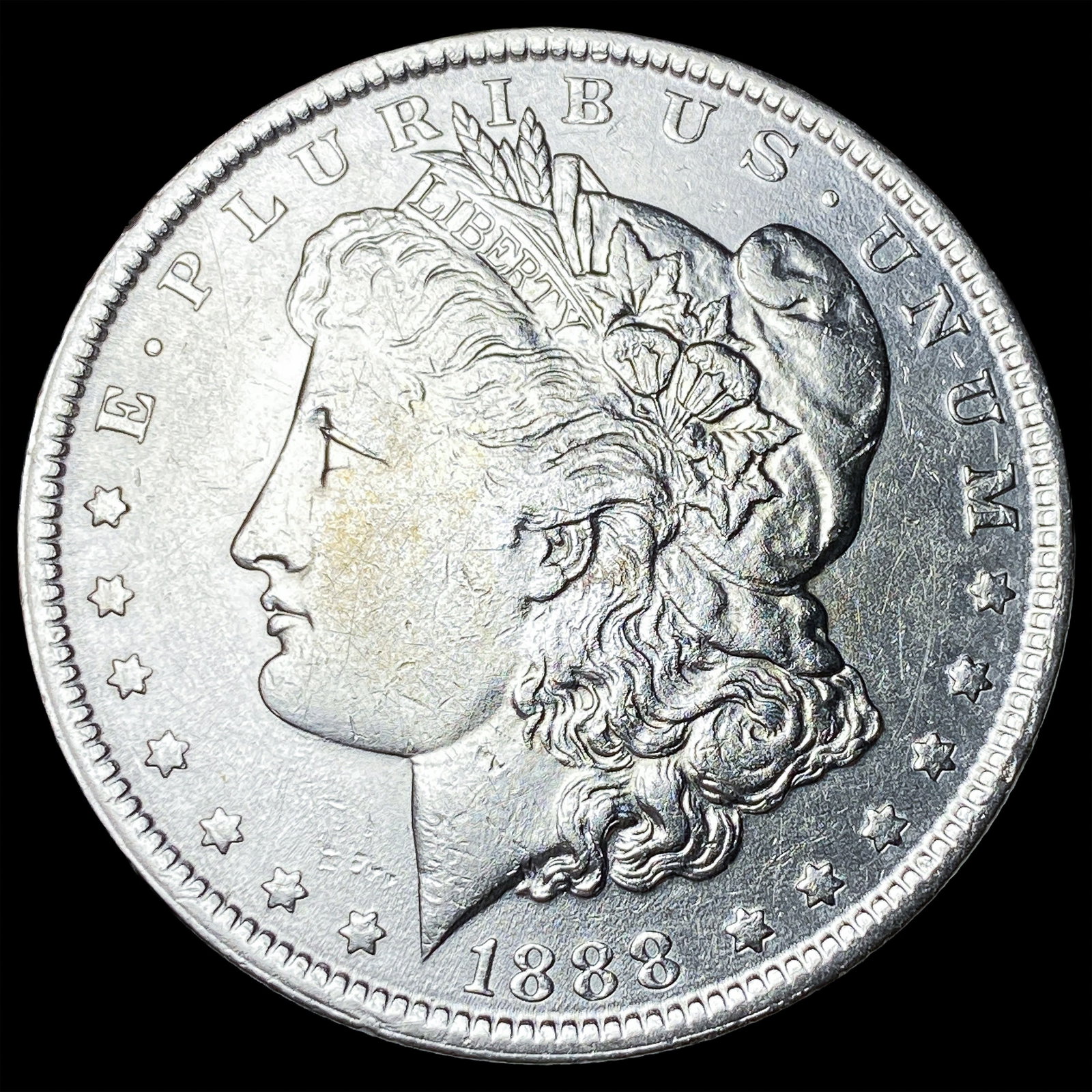 1888 Silver Morgan Dollar UNCIRCULATED: 1888 Silver Morgan Dollar UNCIRCULATED