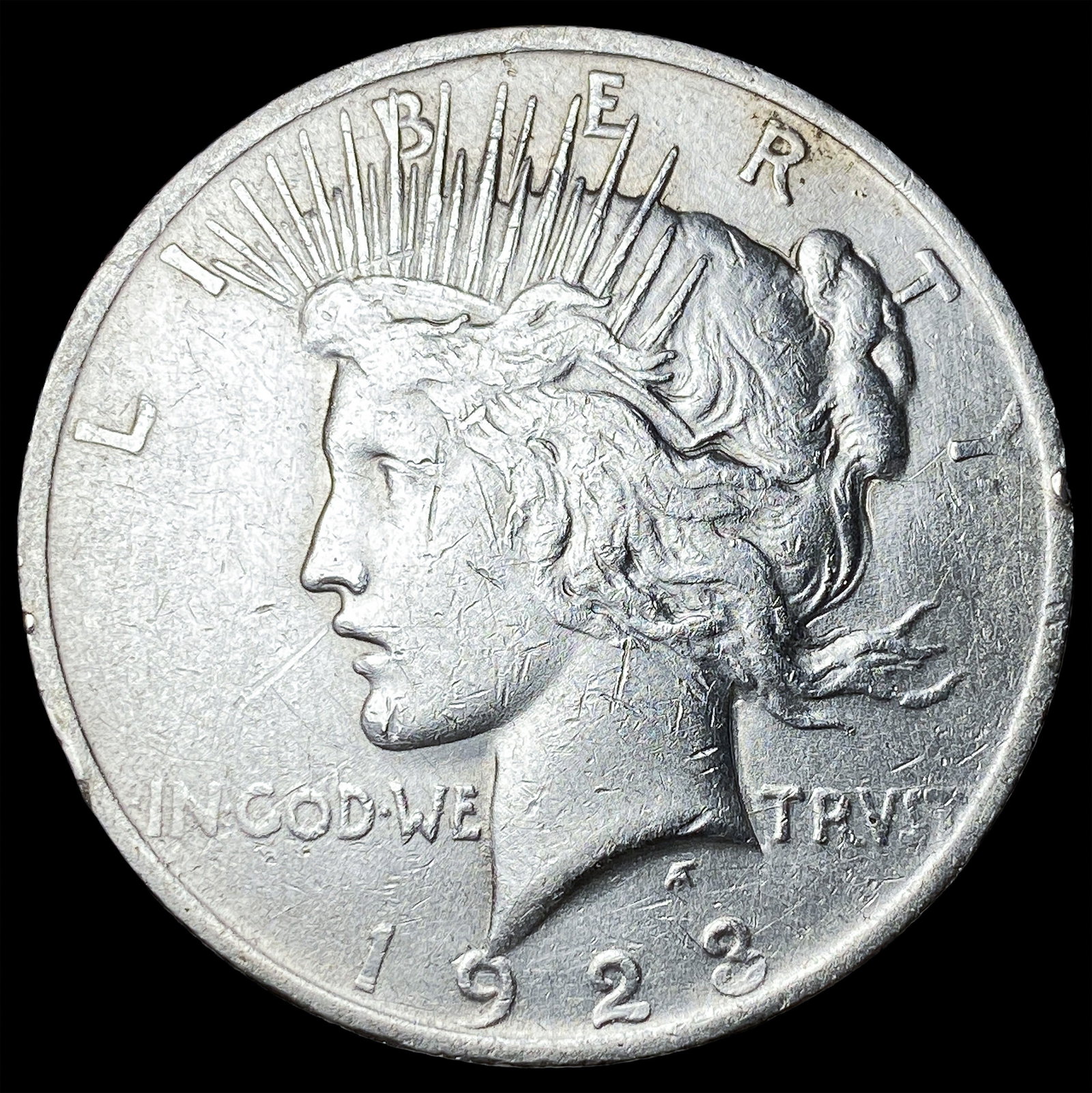 1923 Silver Peace Dollar LIGHTLY CIRCULATED: 1923 Silver Peace Dollar LIGHTLY CIRCULATED
