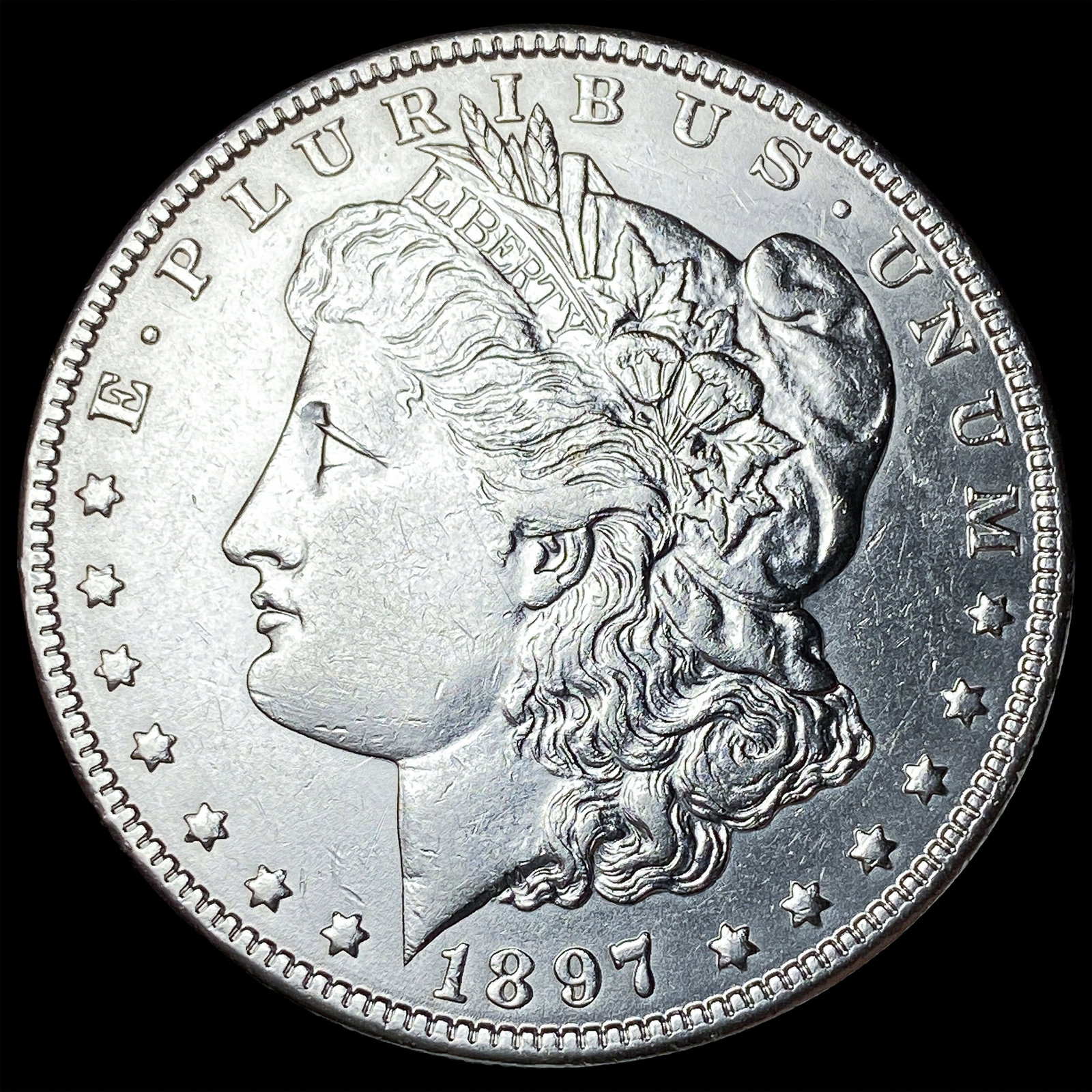 1897-O Morgan Silver Dollar CHOICE AU: 1897-O Morgan Silver Dollar CHOICE AU