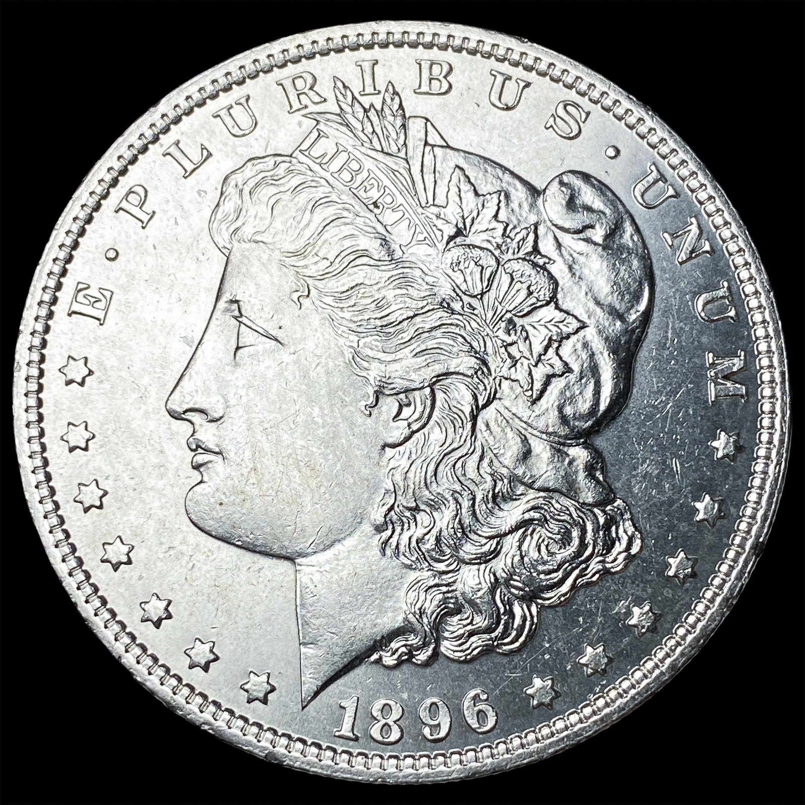 1896 Morgan Silver Dollar GEM BU (1 of 2)
