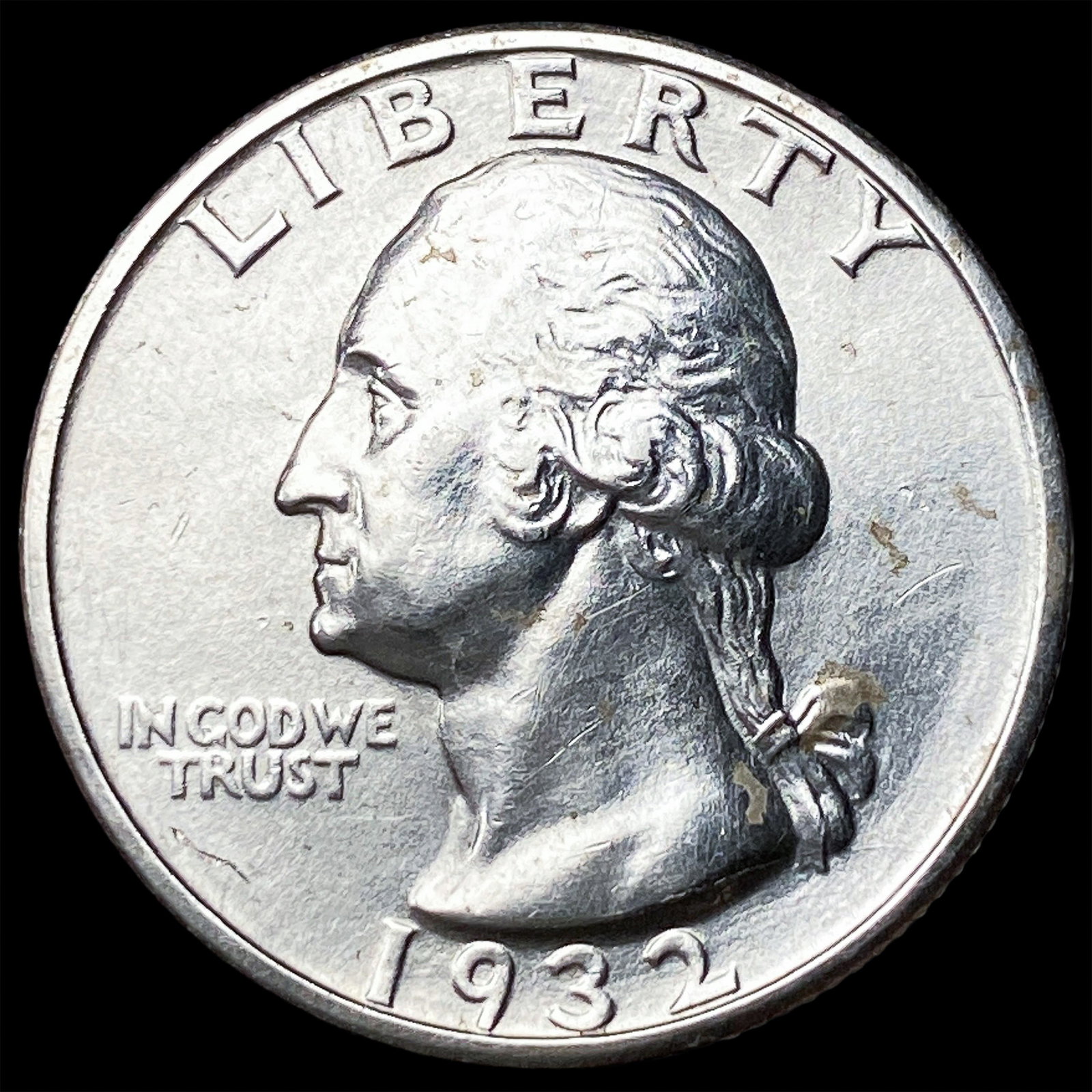 1932-S Silver Washington Quarter UNCIRCULATED: 1932-S Silver Washington Quarter UNCIRCULATED