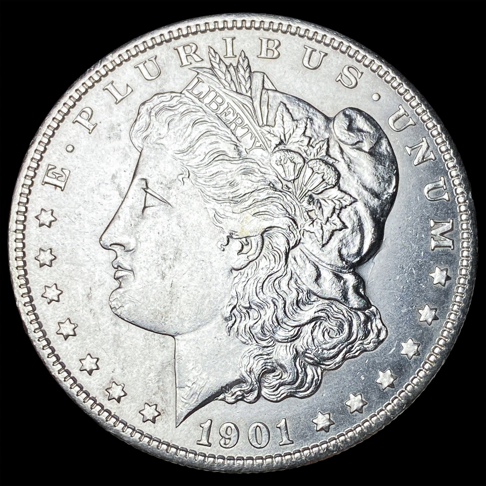 1901-O Silver Morgan Dollar UNCIRCULATED: 1901-O Silver Morgan Dollar UNCIRCULATED
