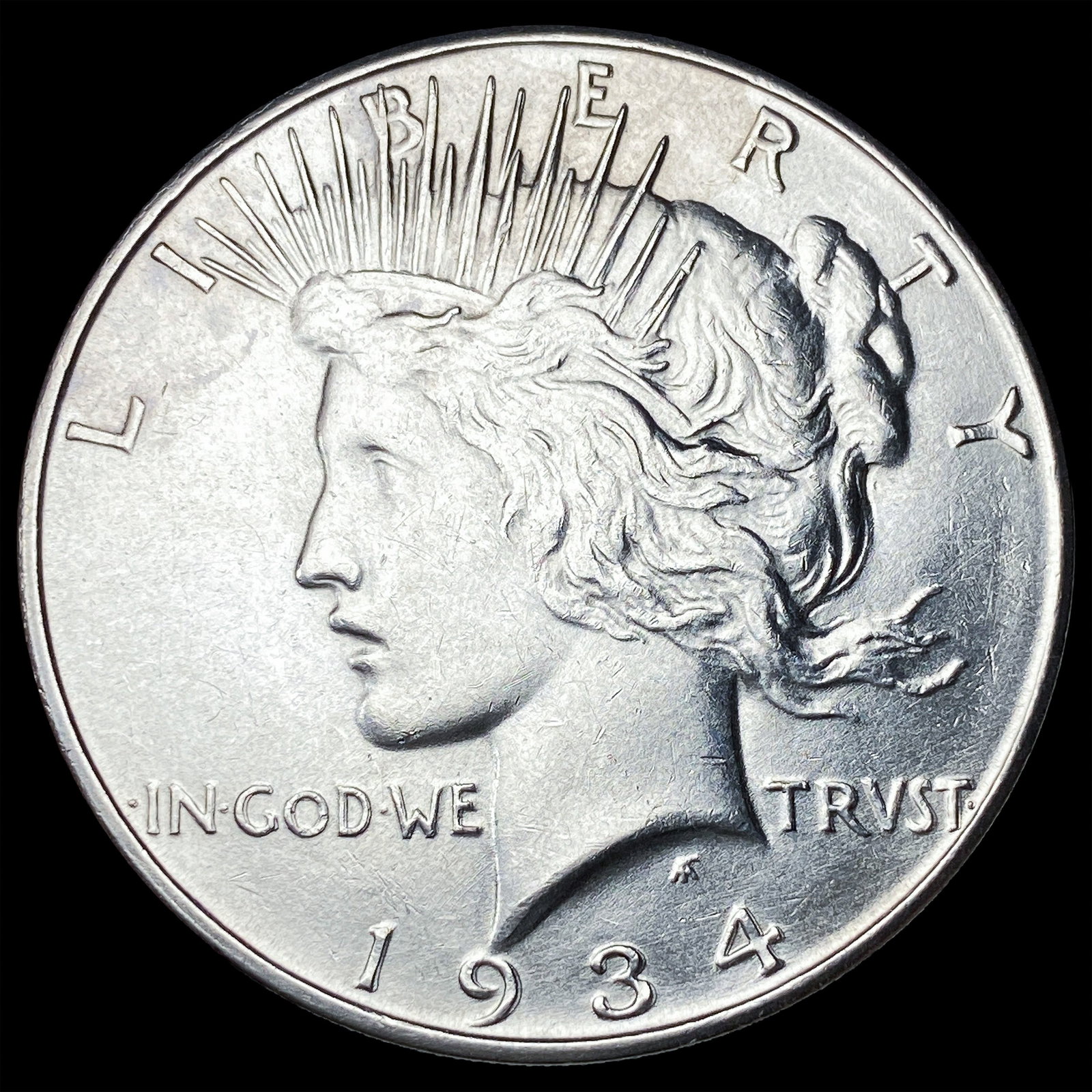 1934-D Silver Peace Dollar UNCIRCULATED (1 of 2)