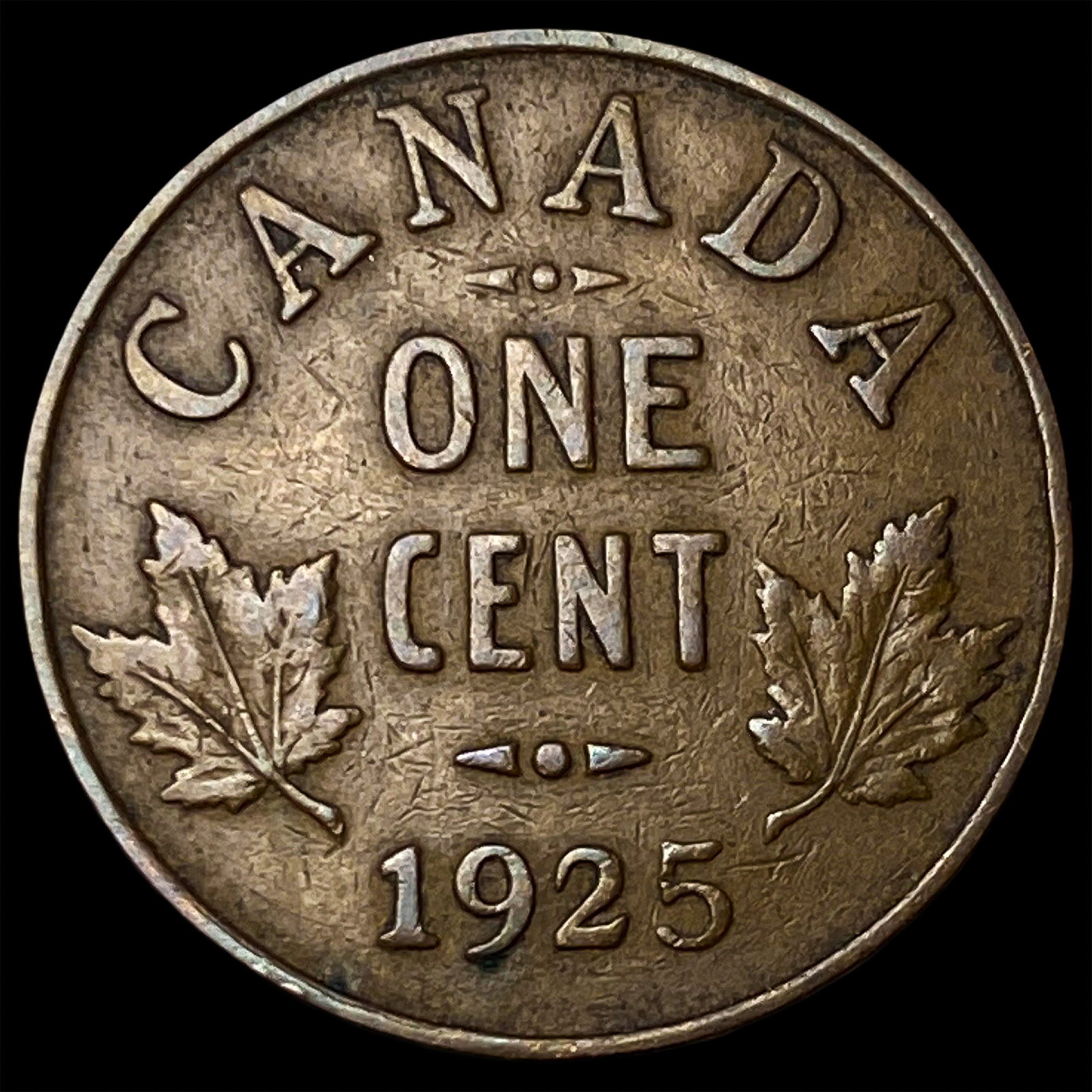 1925 Canada 1 Cent LIGHTLY CIRCULATED - 2