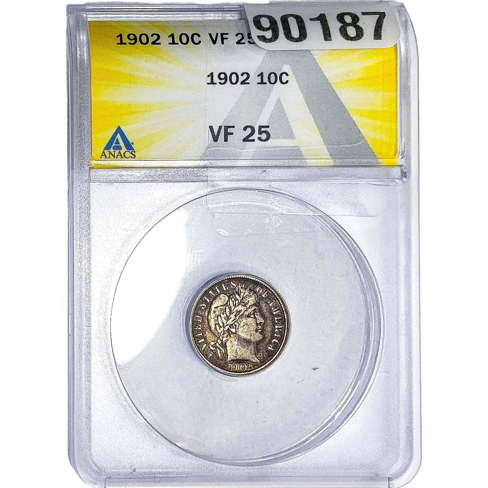 1902 Barber Dime ANACS VF25 (1 of 2)
