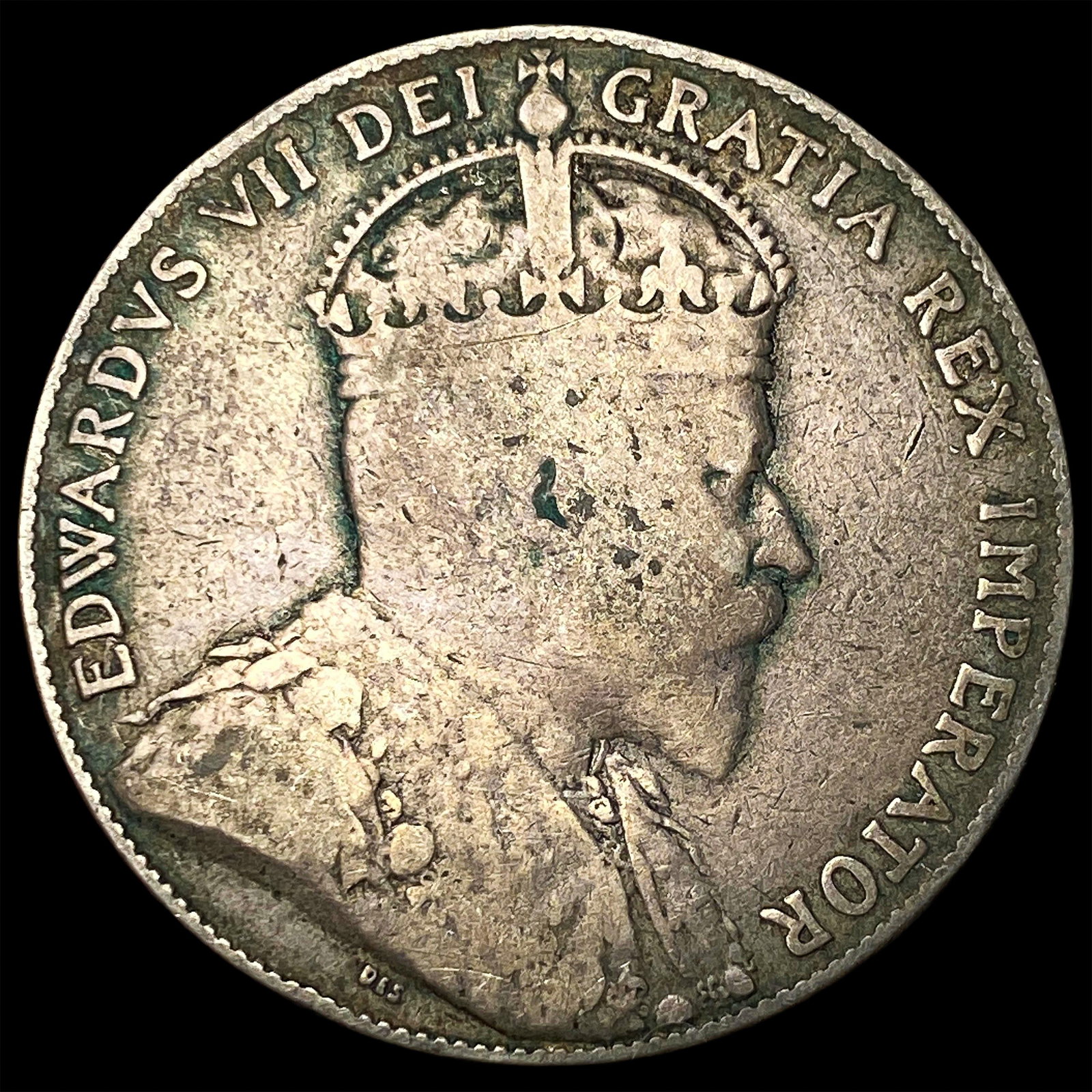 1910 Canada Silver 50 Cents NICELY CIRCULATED: 1910 Canada Silver 50 Cents NICELY CIRCULATED