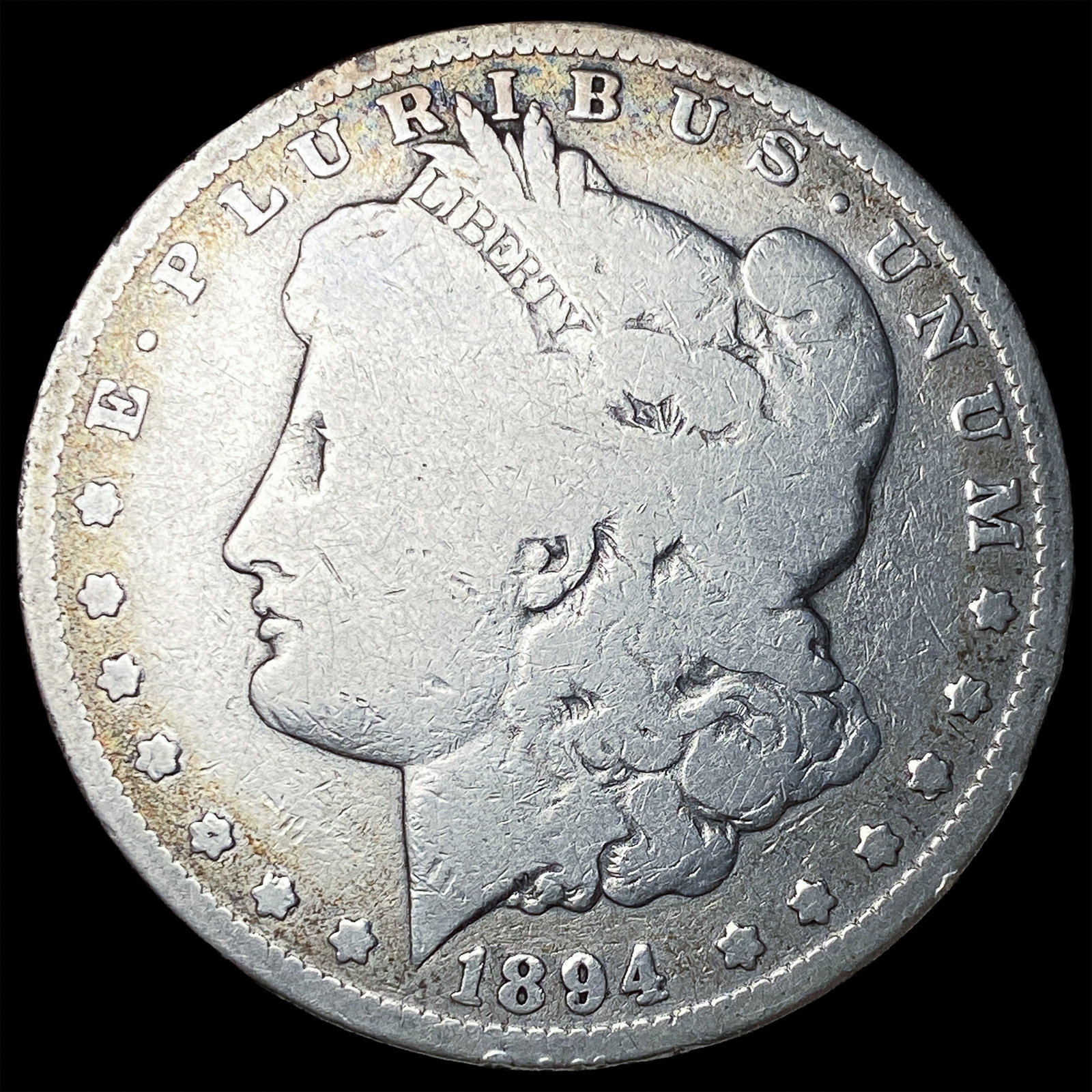 1894-O Silver Morgan Dollar NICELY CIRCULATED: 1894-O Silver Morgan Dollar NICELY CIRCULATED