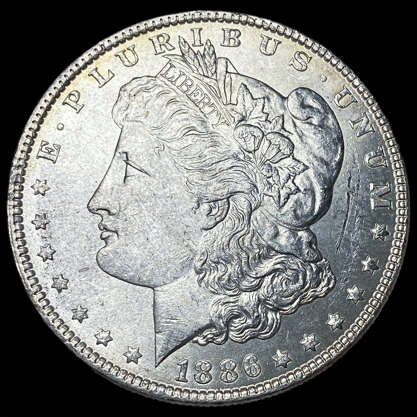 1886 Silver Morgan Dollar UNCIRCULATED: 1886 Silver Morgan Dollar UNCIRCULATED