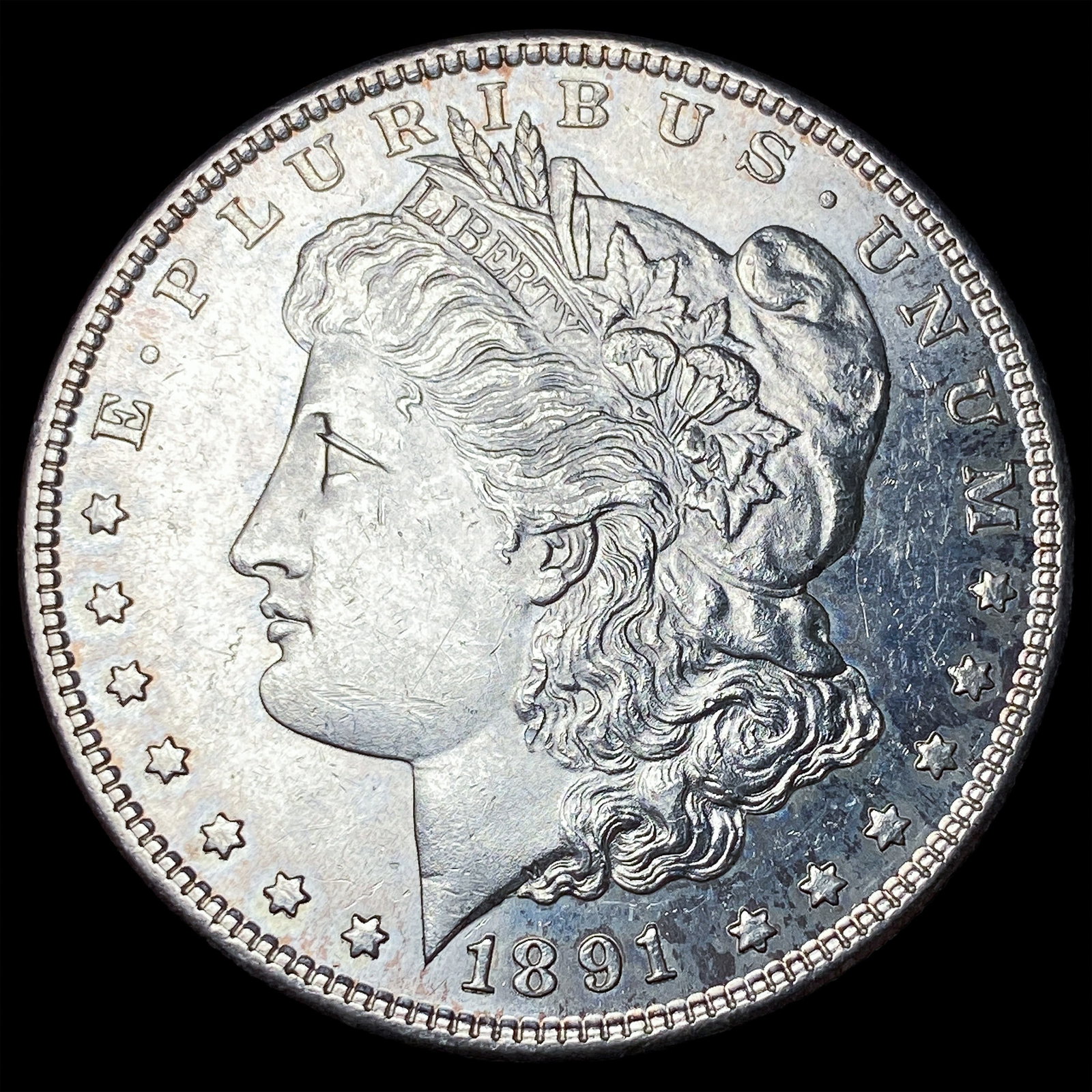 1891-S Silver Morgan Dollar UNCIRCULATED: 1891-S Silver Morgan Dollar UNCIRCULATED