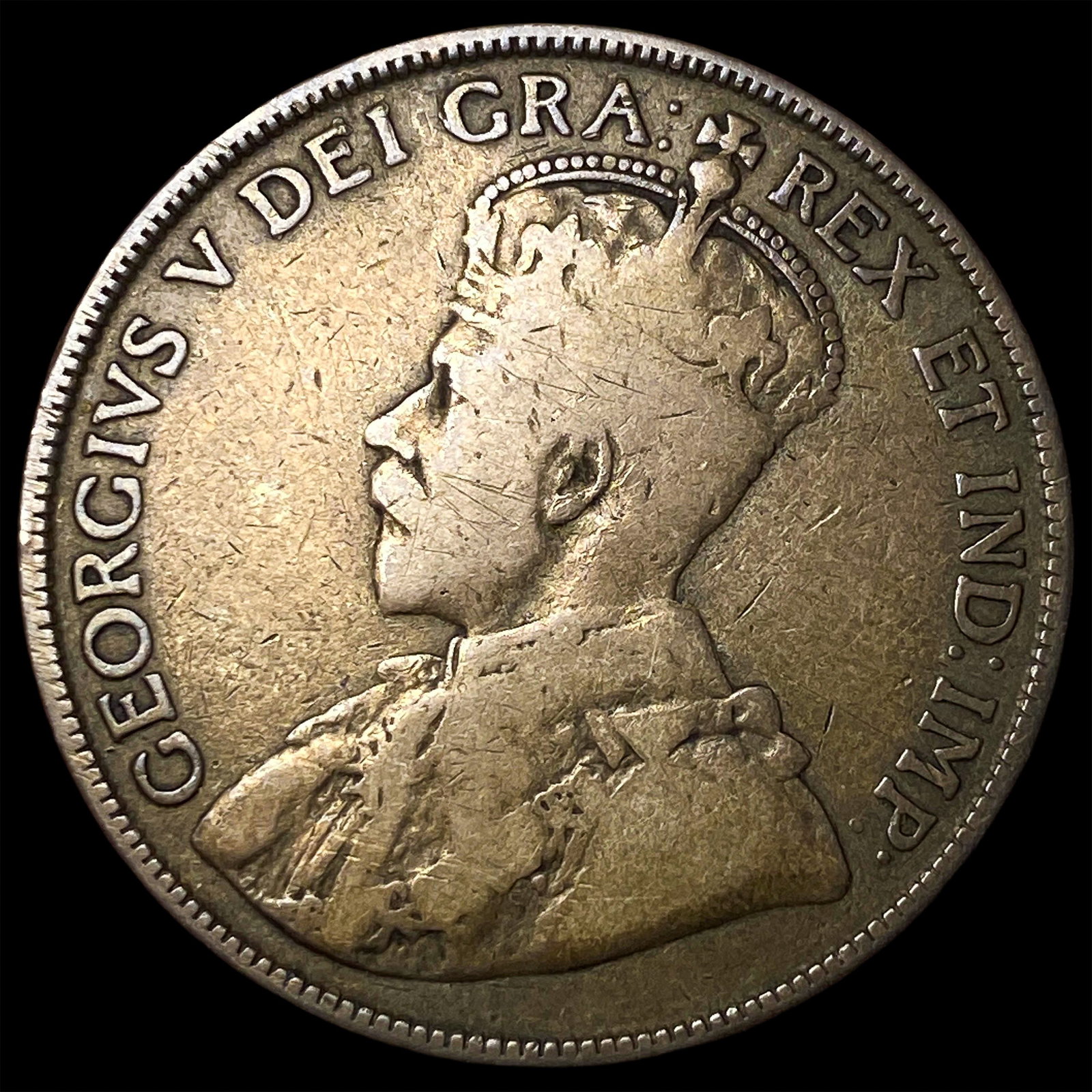 1916 Canada Silver 50 Cents NICELY CIRCULATED: 1916 Canada Silver 50 Cents NICELY CIRCULATED