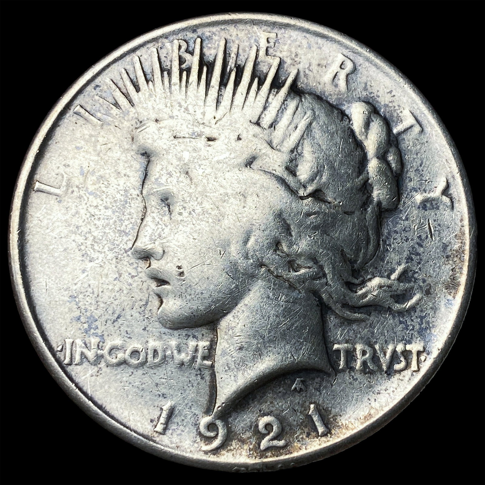 1921 Silver Peace Dollar NICELY CIRCULATED: 1921 Silver Peace Dollar NICELY CIRCULATED