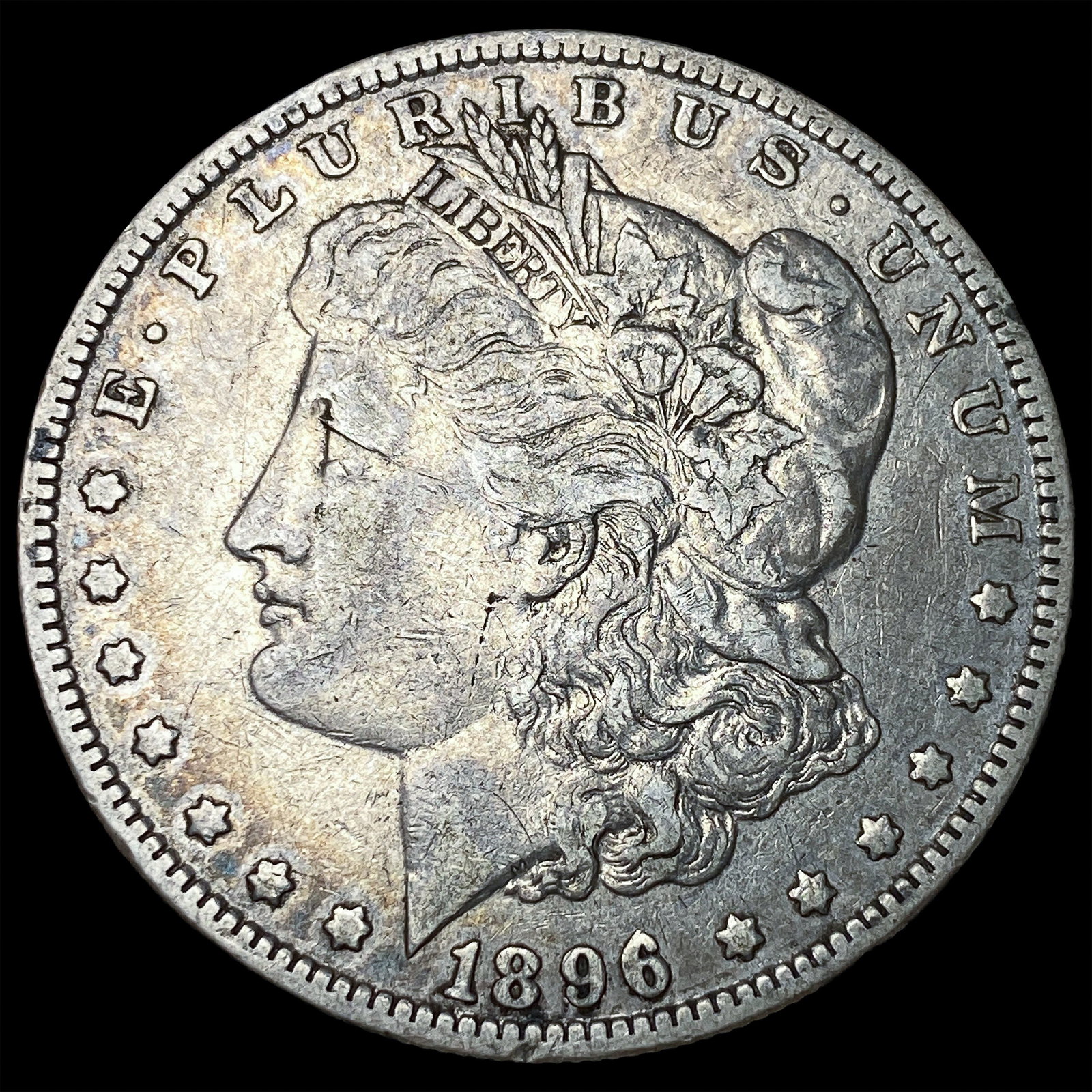 1896-O Silver Morgan Dollar NEARLY UNCIRCULATED: 1896-O Silver Morgan Dollar NEARLY UNCIRCULATED