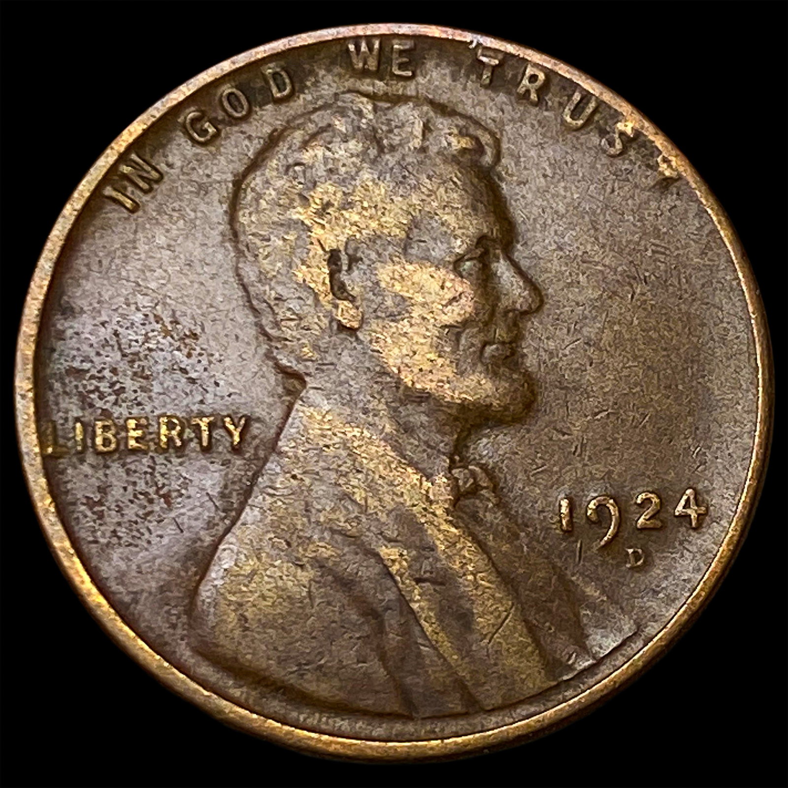 1924-D Lincoln Wheat Cent HIGH GRADE: 1924-D Lincoln Wheat Cent HIGH GRADE