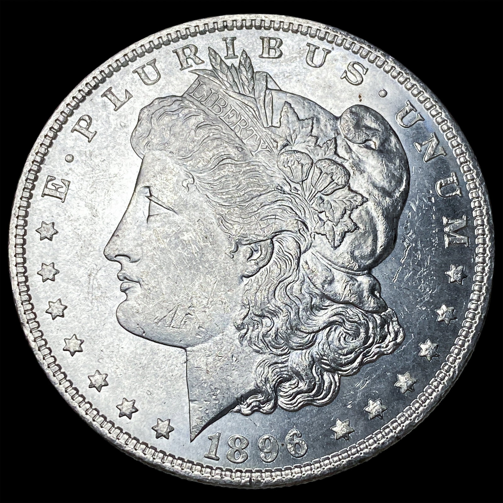 1896 Morgan Silver Dollar CHOICE BU: 1896 Morgan Silver Dollar CHOICE BU