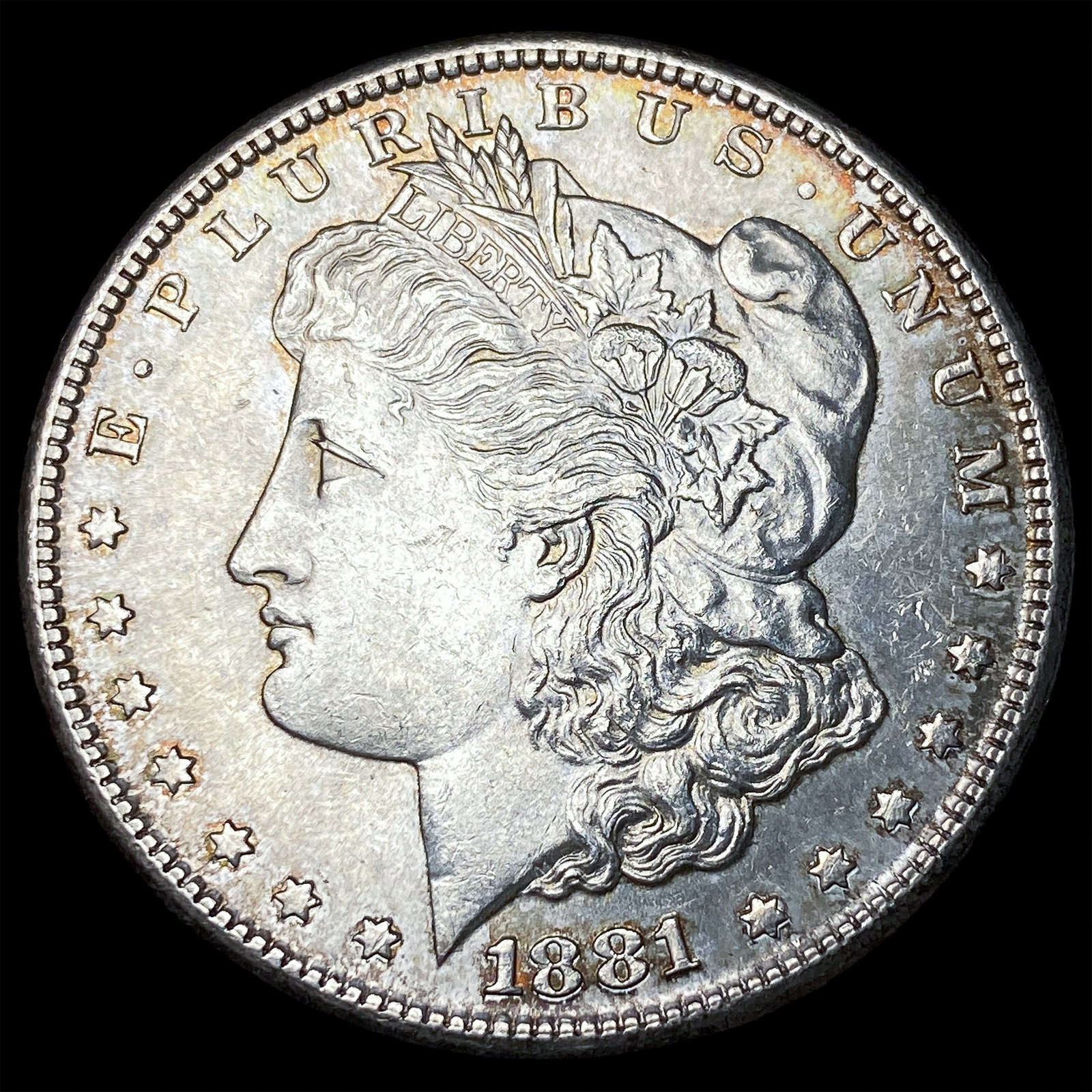 1881-S Silver Morgan Dollar UNCIRCULATED: 1881-S Silver Morgan Dollar UNCIRCULATED
