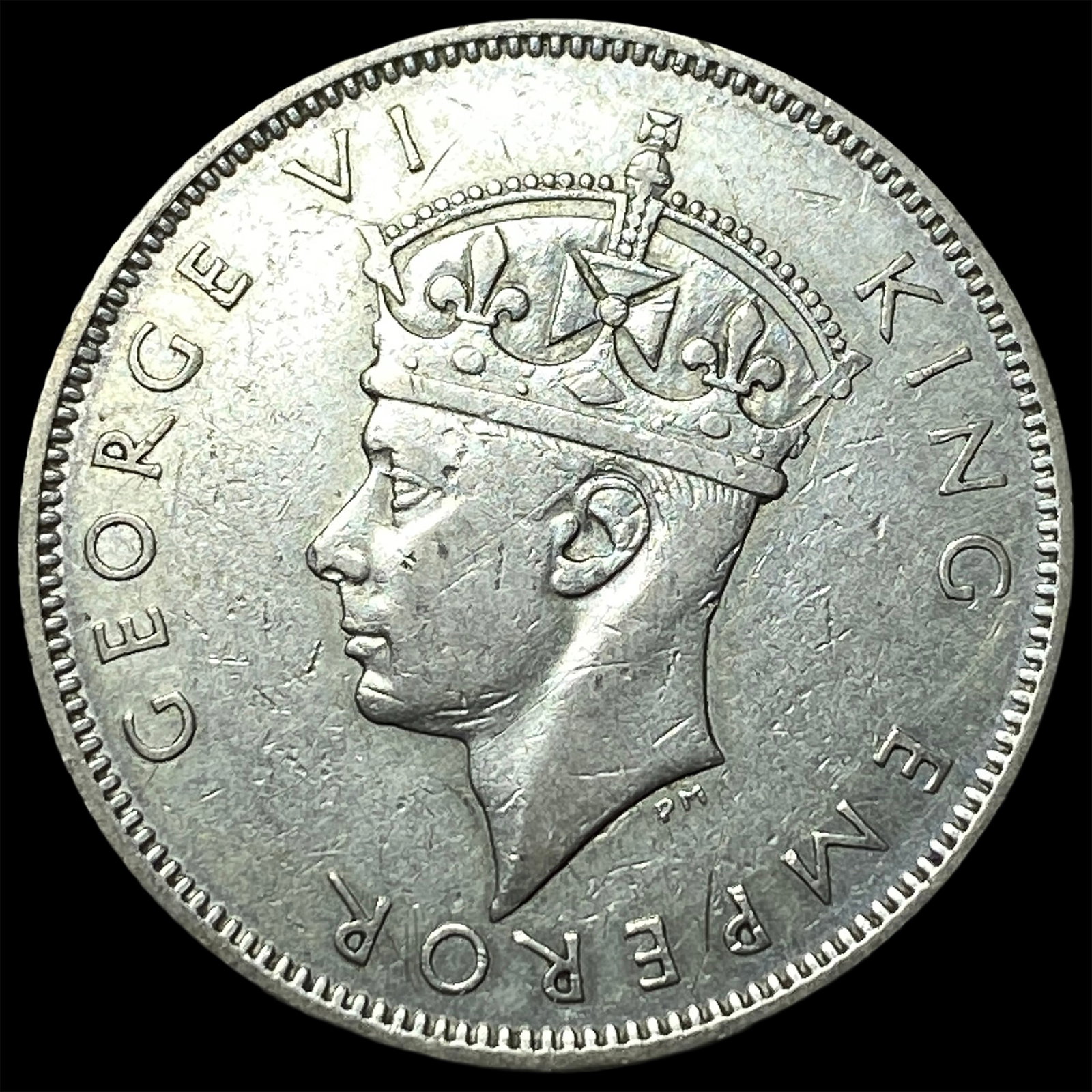 1941 Fiji Silver 1 Florin: 1941 Fiji Silver 1 Florin