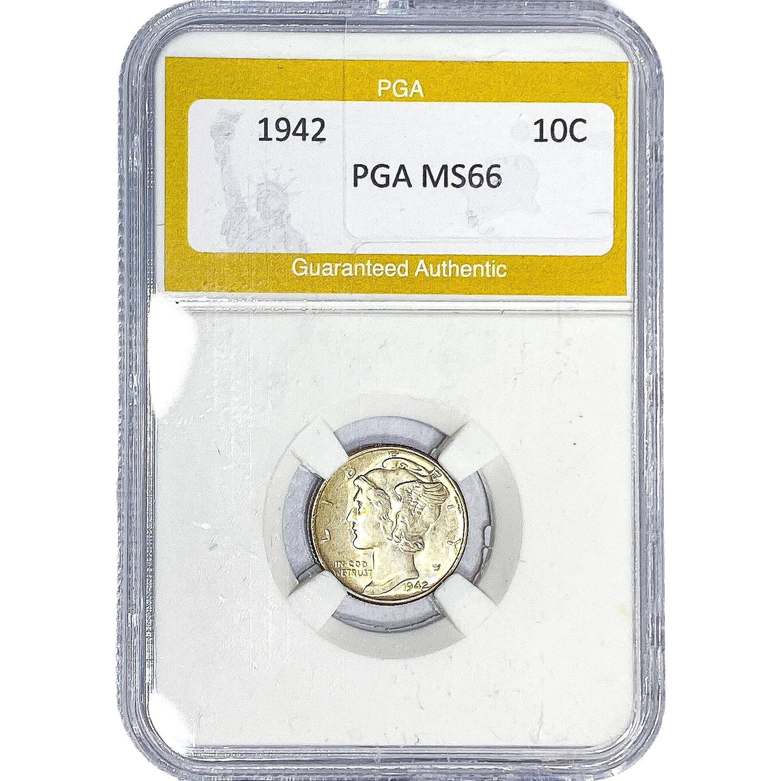 1942 Mercury Silver Dime PGA MS66 (1 of 2)