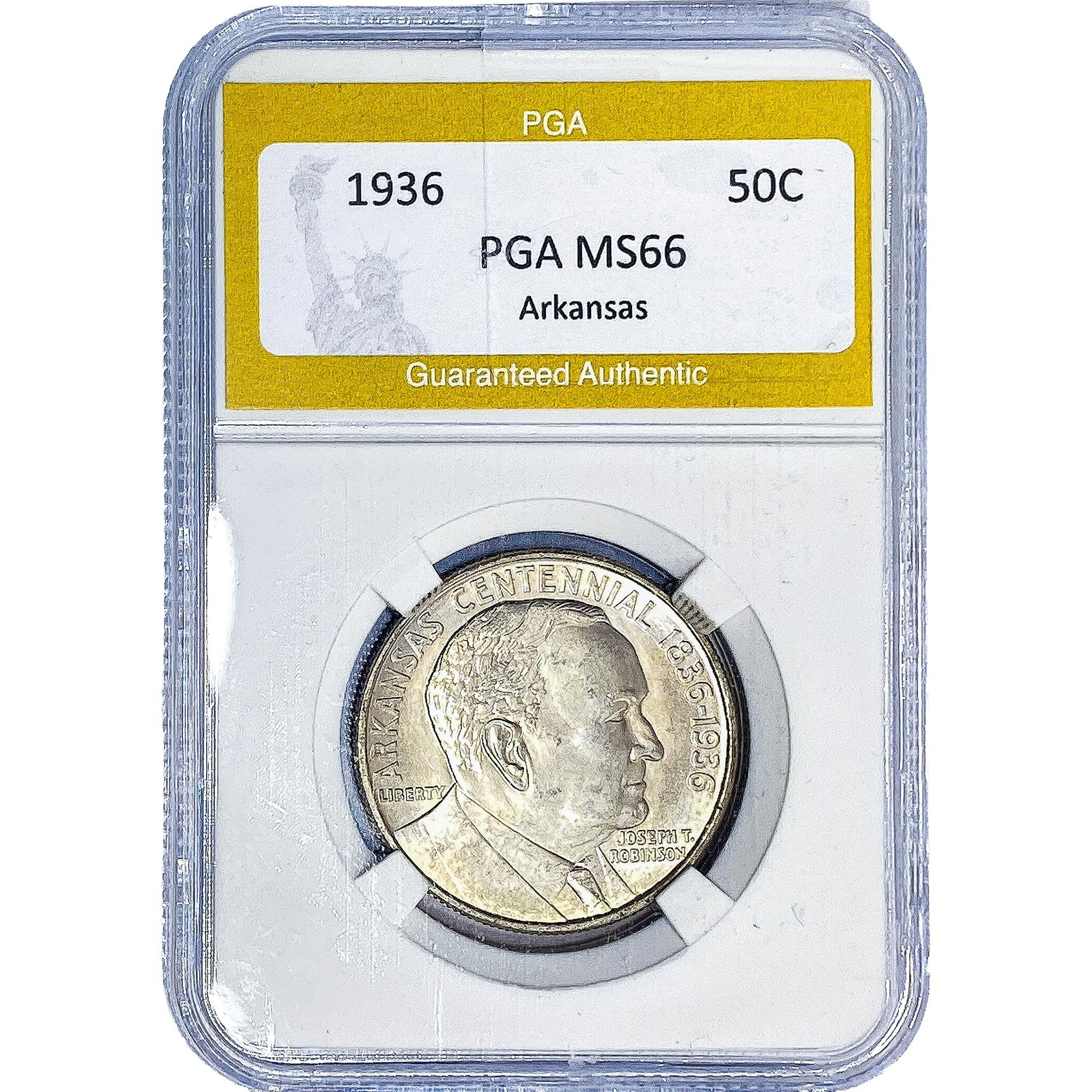 1936 Arkansas Half Dollar PGA MS66 (1 of 2)