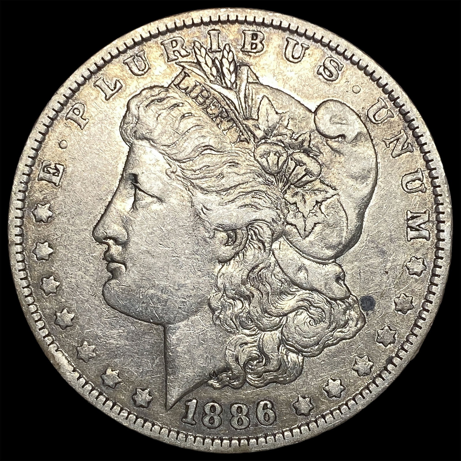 1886-O Silver Morgan Dollar NEARLY UNCIRCULATED: 1886-O Silver Morgan Dollar NEARLY UNCIRCULATED