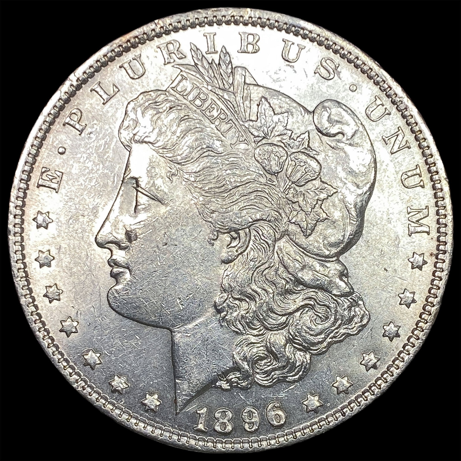1896-O Silver Morgan Dollar CHOICE AU: 1896-O Silver Morgan Dollar CHOICE AU