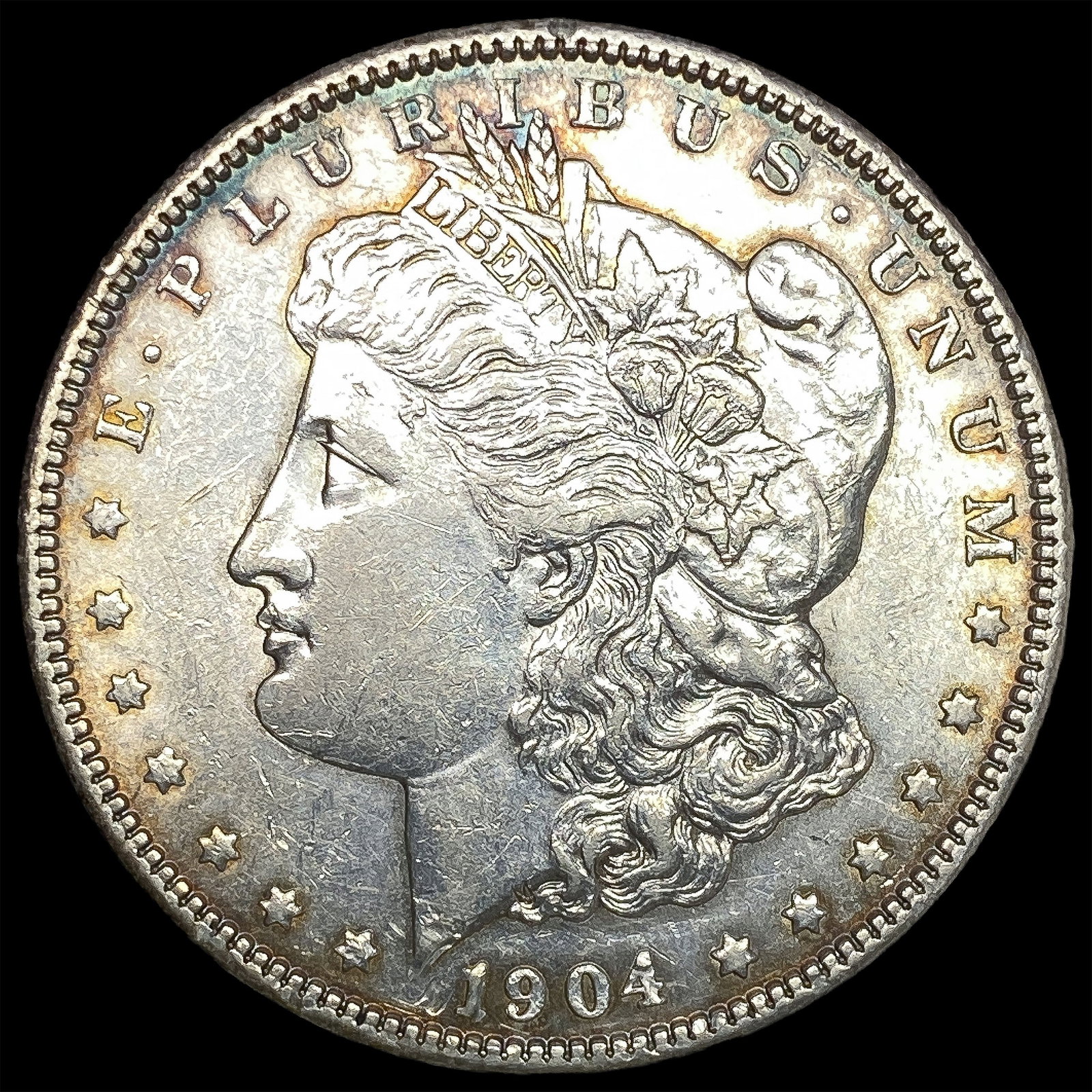 1904 Morgan Silver Dollar CLOSELY UNCIRCULATED: 1904 Morgan Silver Dollar CLOSELY UNCIRCULATED