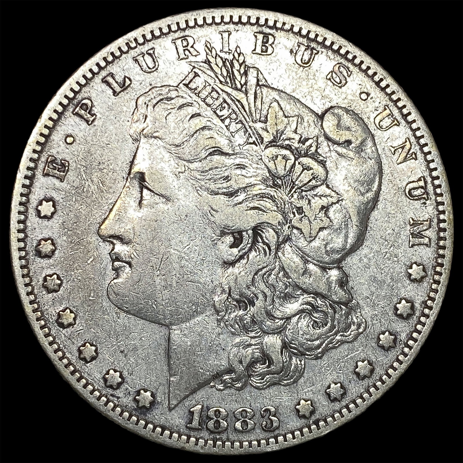 1883-S Silver Morgan Dollar LIGHTLY CIRCULATED: 1883-S Silver Morgan Dollar LIGHTLY CIRCULATED