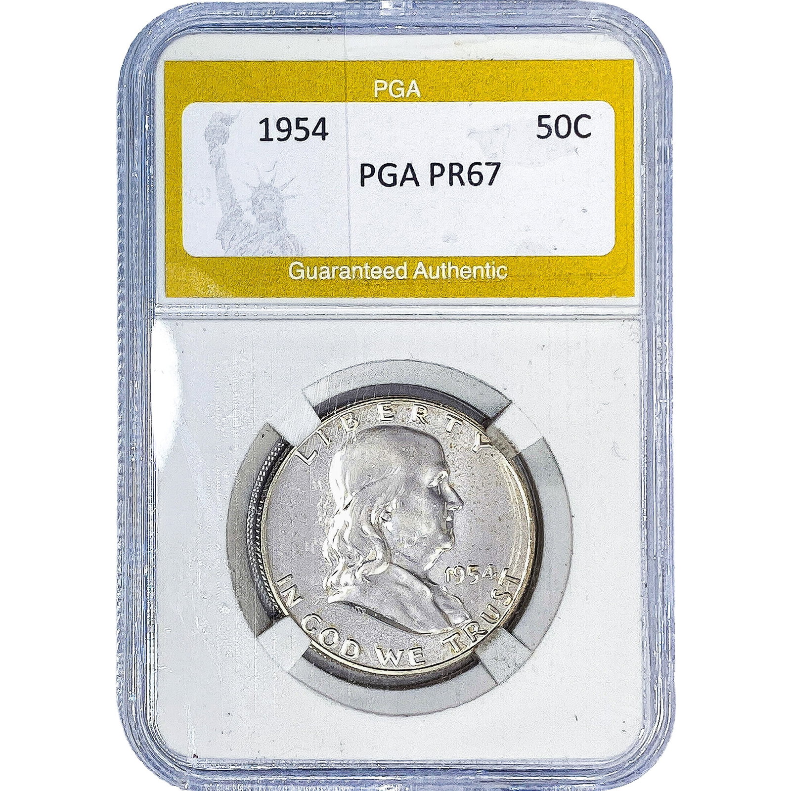1954 Franklin Half Dollar PGA PR67 (1 of 2)