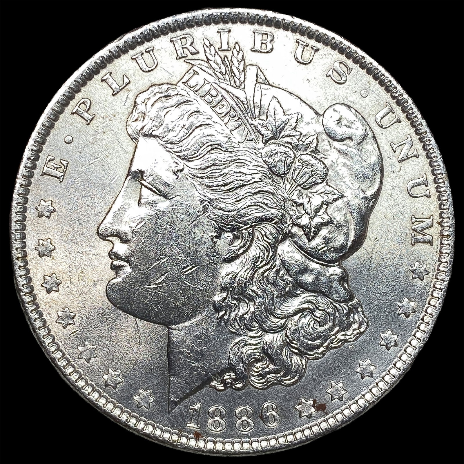 1886 Silver Morgan Dollar UNCIRCULATED: 1886 Silver Morgan Dollar UNCIRCULATED