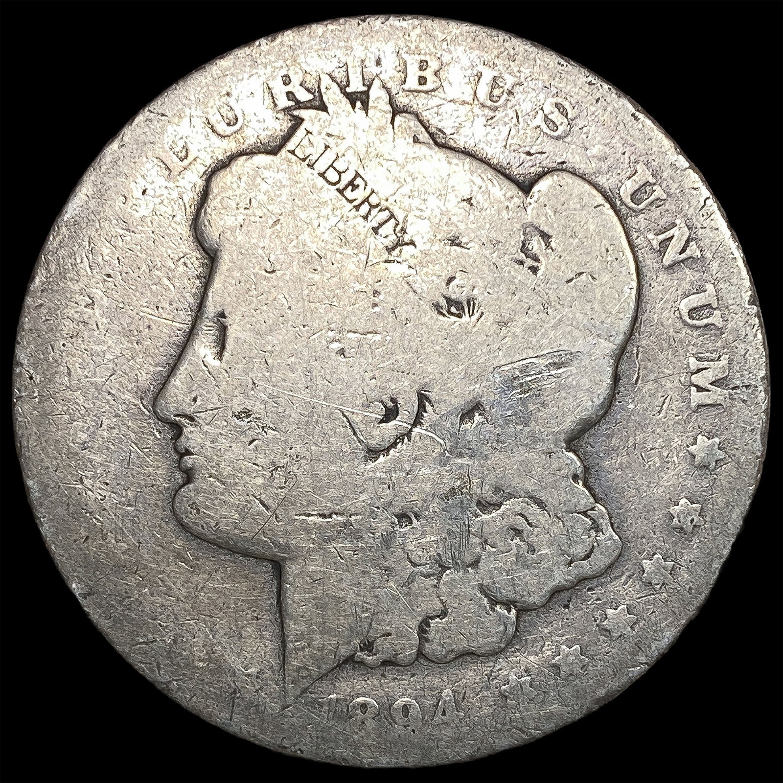 1904-O Morgan Silver Dollar NICELY CIRCULATED: 1904-O Morgan Silver Dollar NICELY CIRCULATED