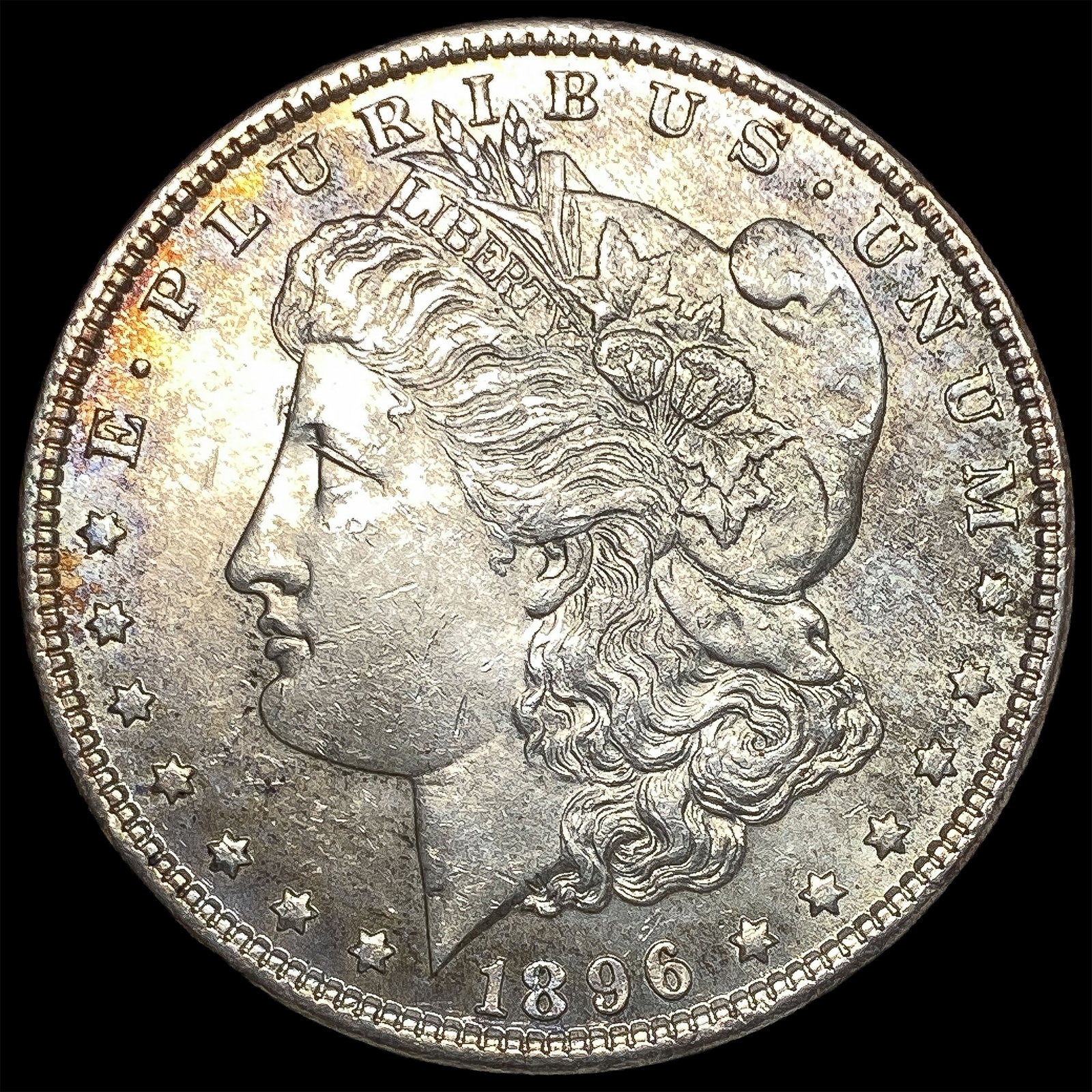 1896-S Silver Morgan Dollar CHOICE AU: 1896-S Silver Morgan Dollar CHOICE AU