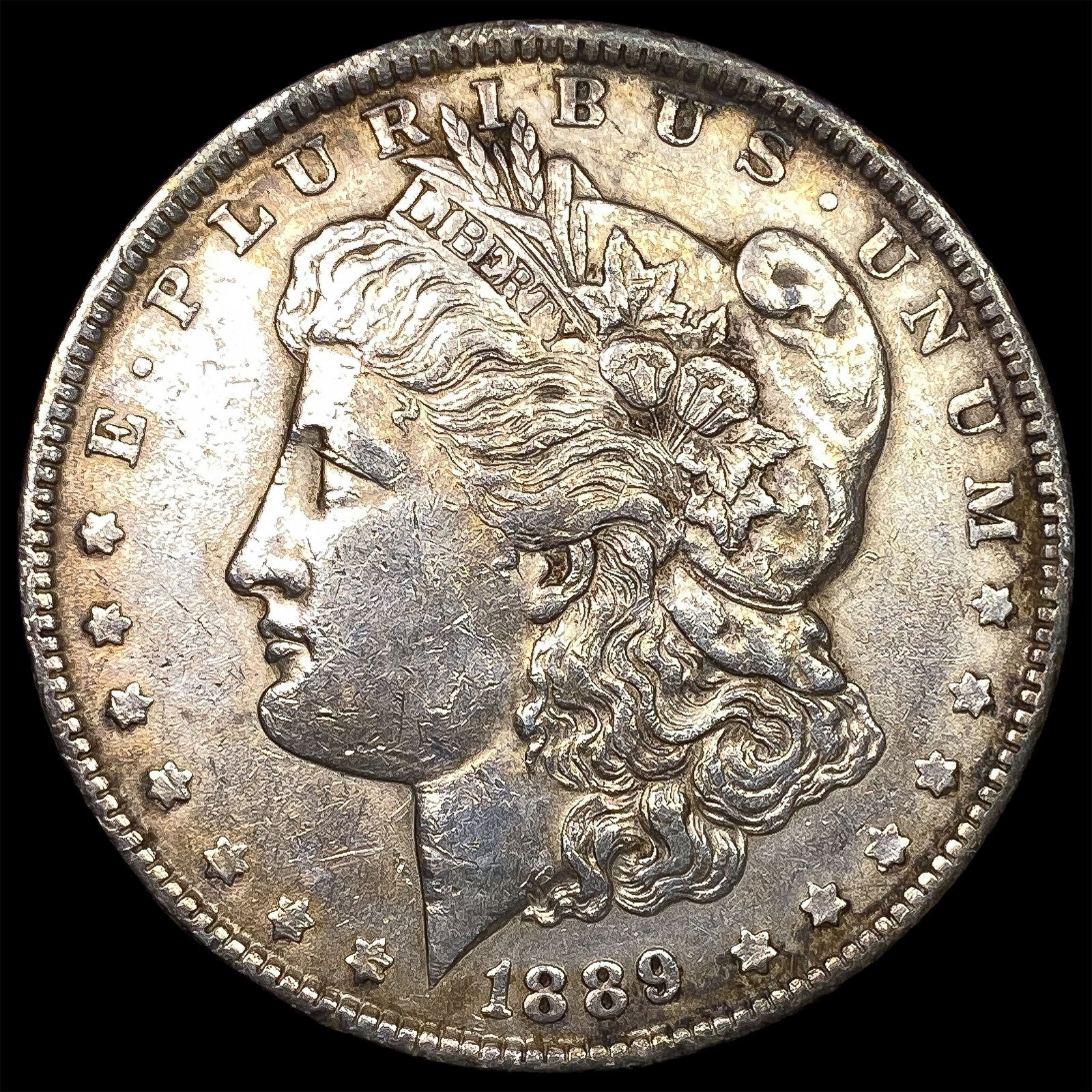 1889 Silver Morgan Dollar CHOICE AU: 1889 Silver Morgan Dollar CHOICE AU