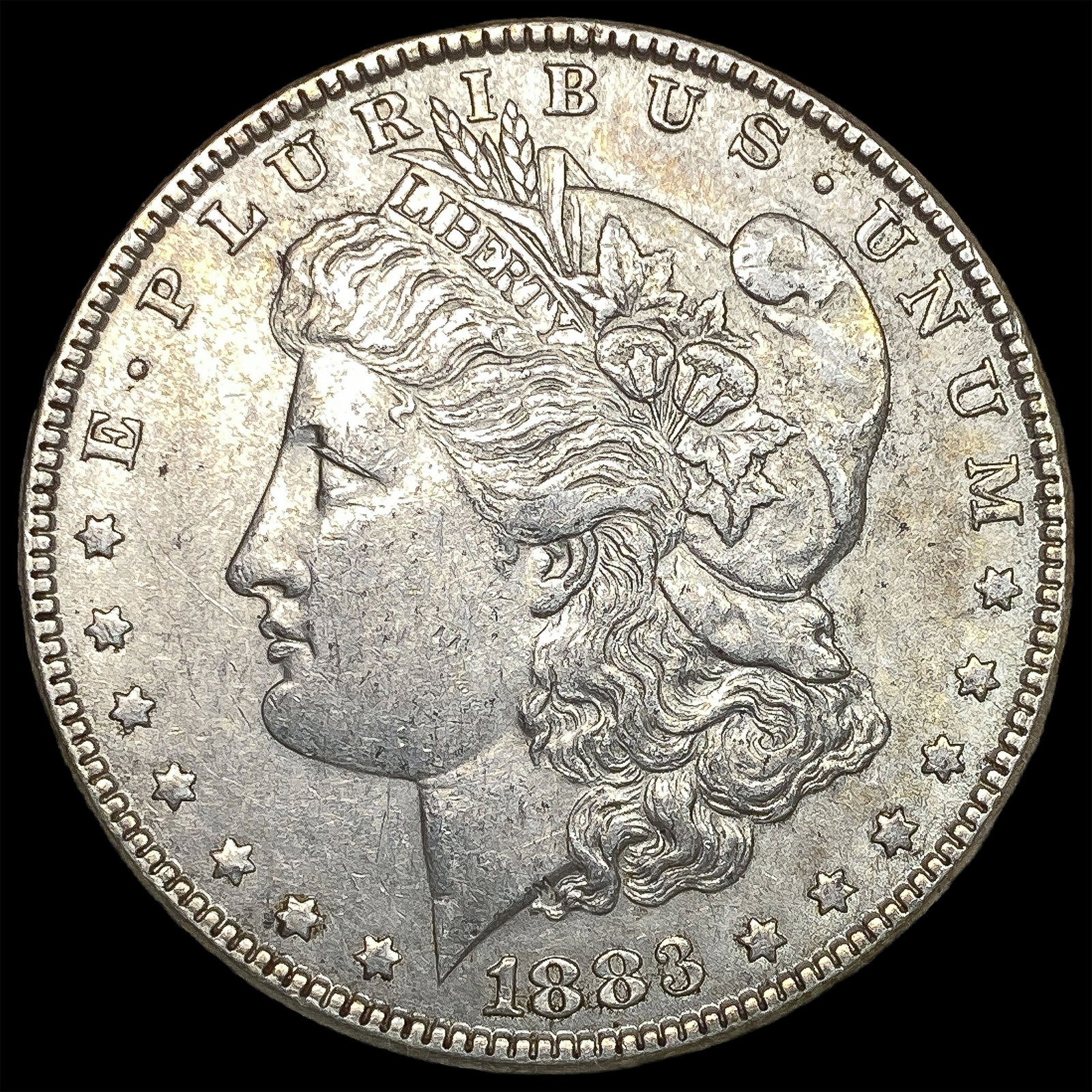 1883-S Silver Morgan Dollar CLOSELY UNCIRCULATED: 1883-S Silver Morgan Dollar CLOSELY UNCIRCULATED