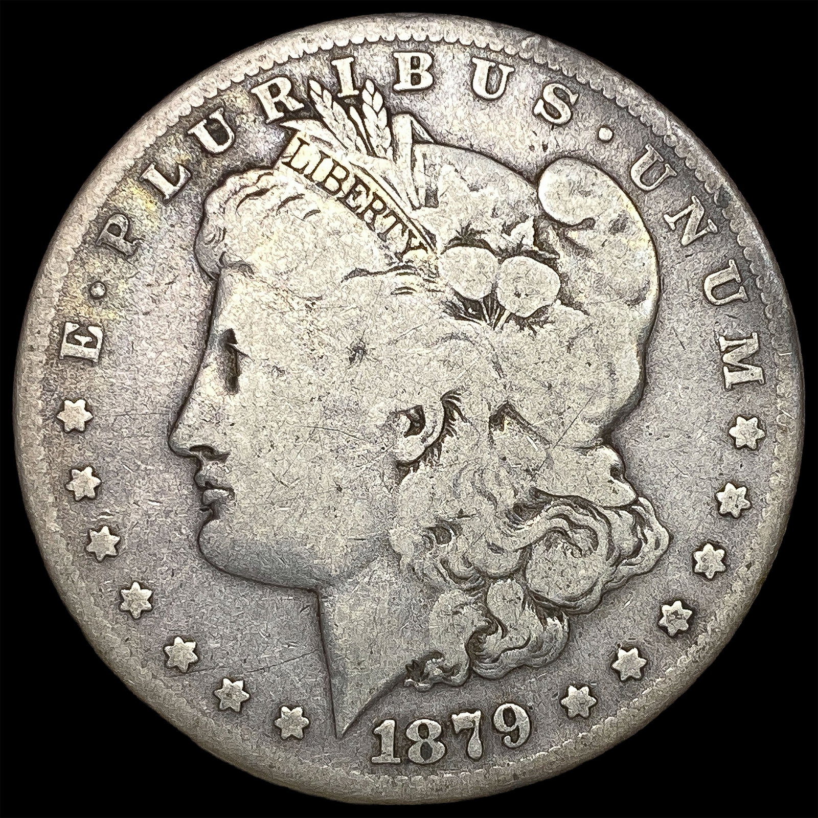 1879-S Silver Morgan Dollar NICELY CIRCULATED: 1879-S Silver Morgan Dollar NICELY CIRCULATED
