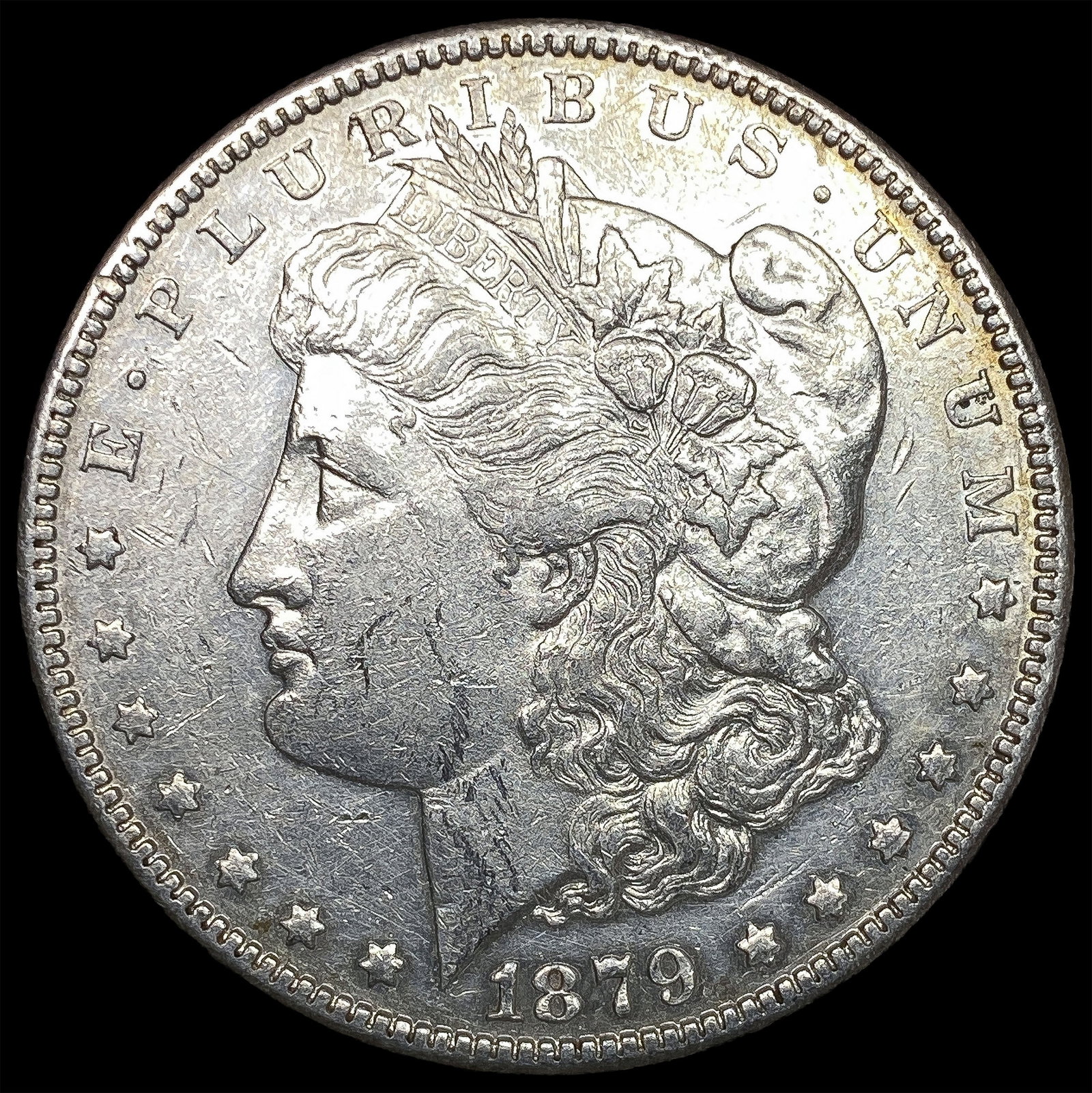 1879-S Silver Morgan Dollar CLOSELY UNCIRCULATED: 1879-S Silver Morgan Dollar CLOSELY UNCIRCULATED