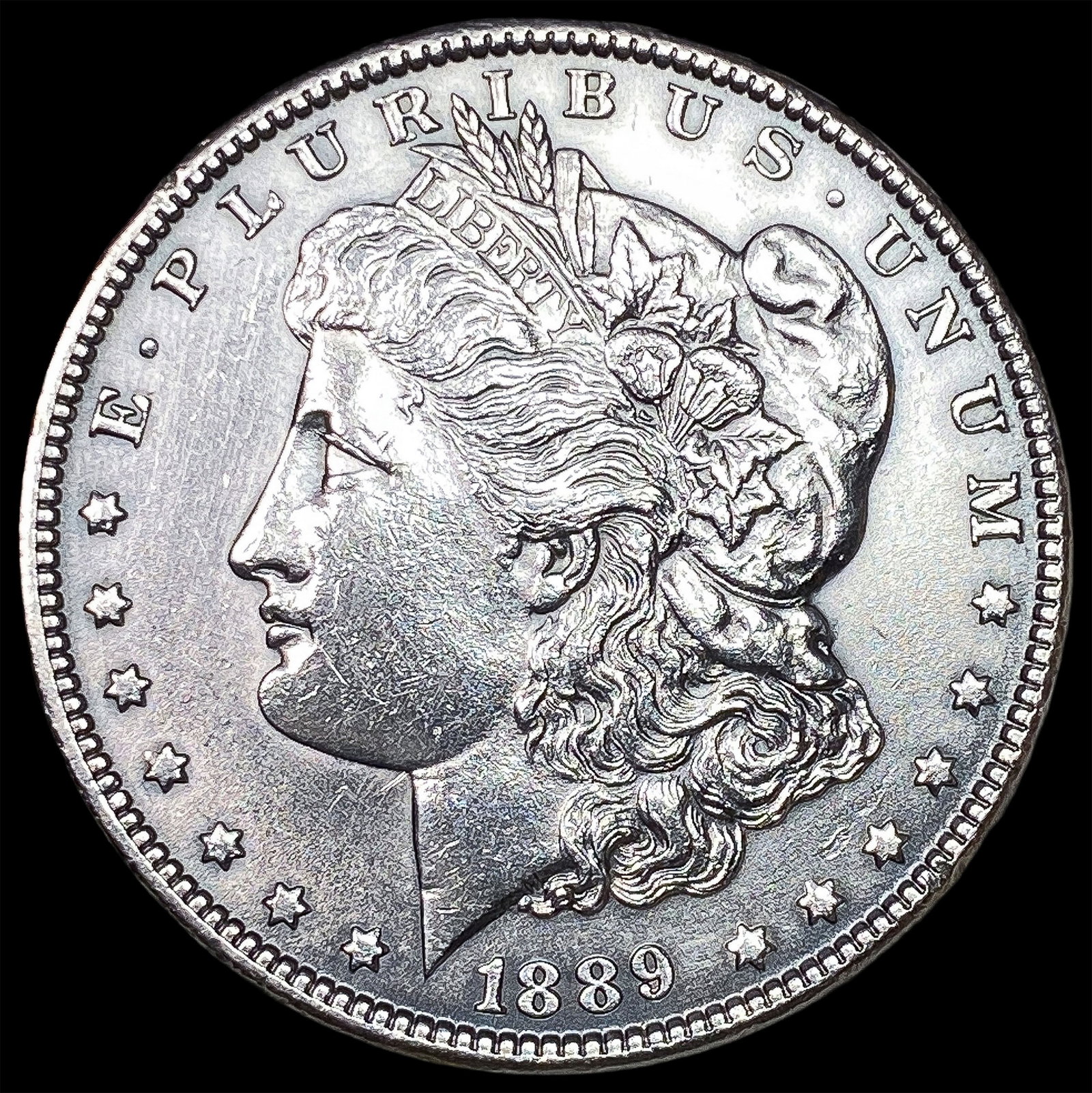 1889 Morgan Silver Dollar HIGH GRADE: 1889 Morgan Silver Dollar HIGH GRADE
