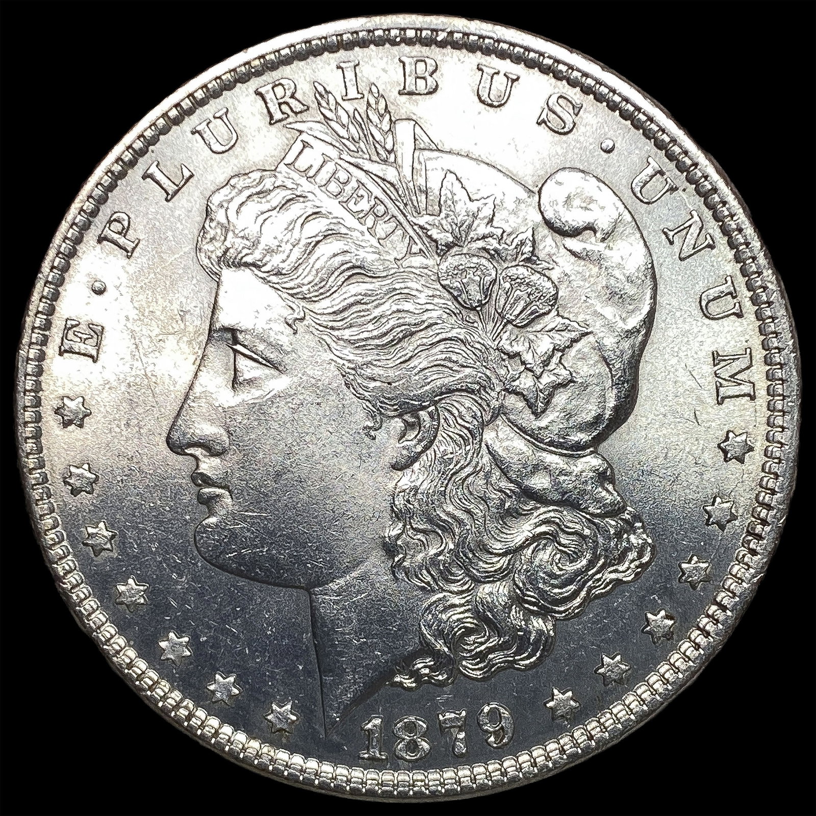 1879-S Silver Morgan Dollar UNCIRCULATED: 1879-S Silver Morgan Dollar UNCIRCULATED