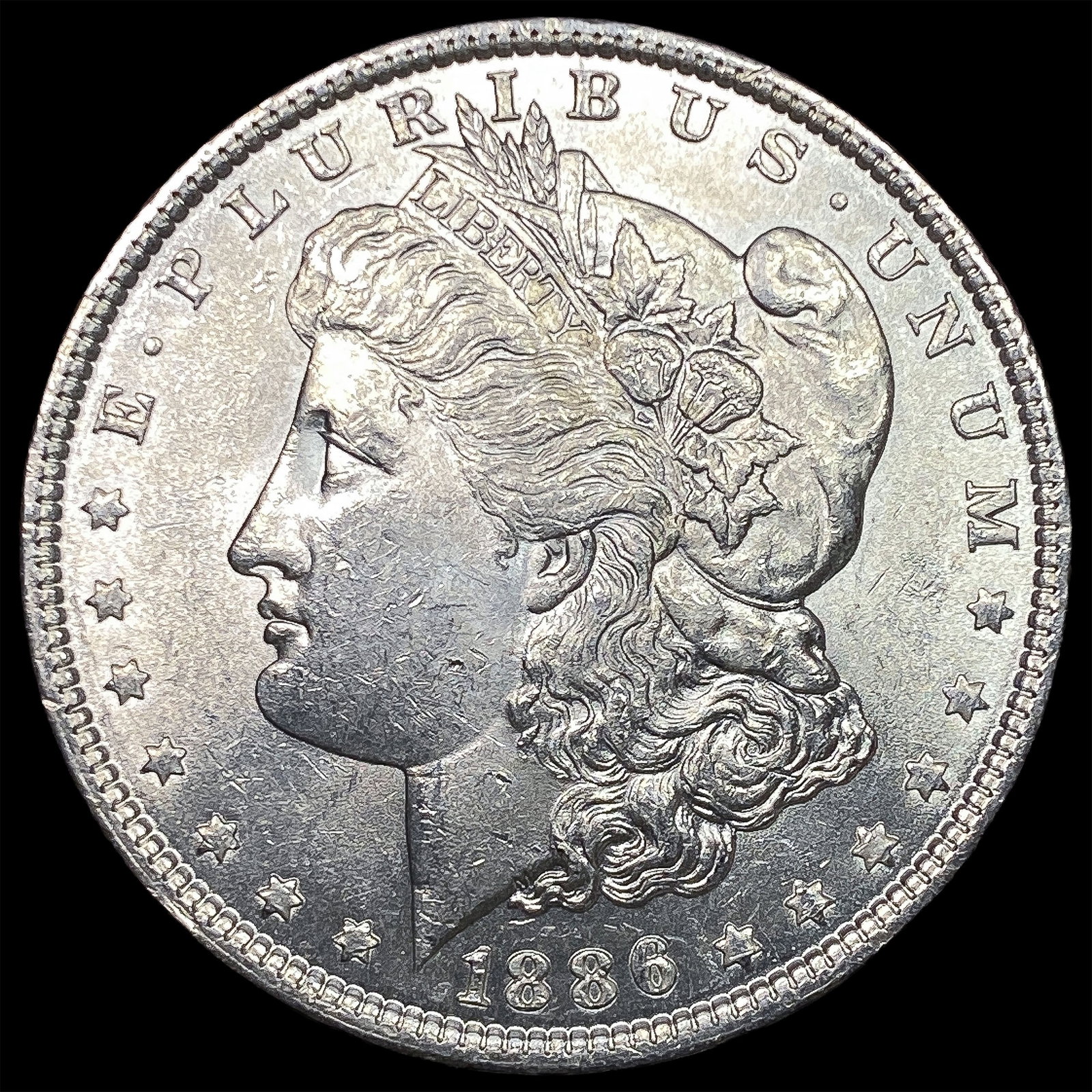 1886 Morgan Silver Dollar UNCIRCULATED: 1886 Morgan Silver Dollar UNCIRCULATED