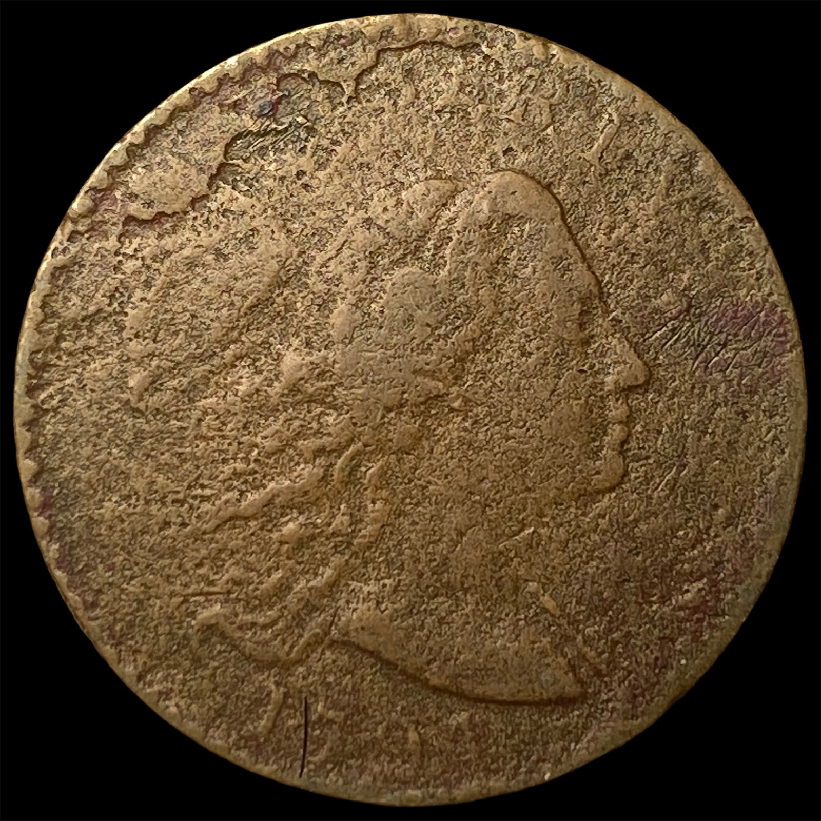1794 Liberty Cap Large Cent LIGHTLY CIRCULATED: 1794 Liberty Cap Large Cent LIGHTLY CIRCULATED